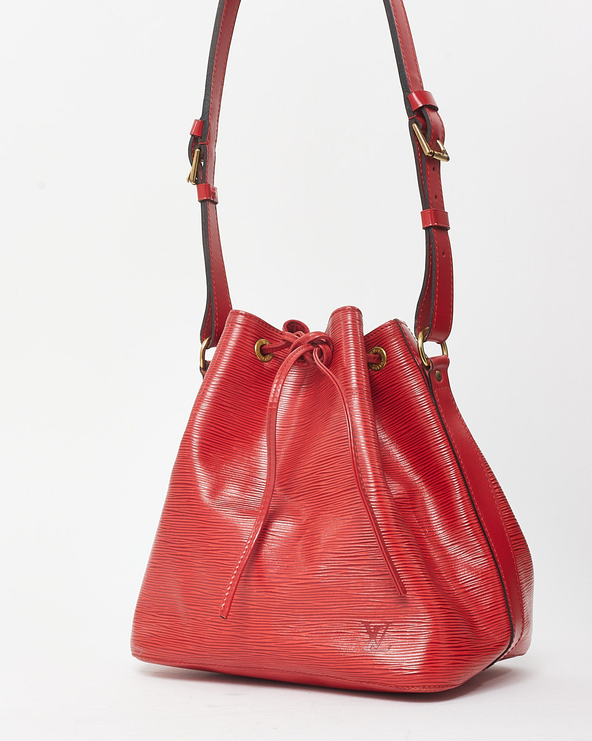 Louis Vuitton Red Epi Leather Noé Bucket Bag