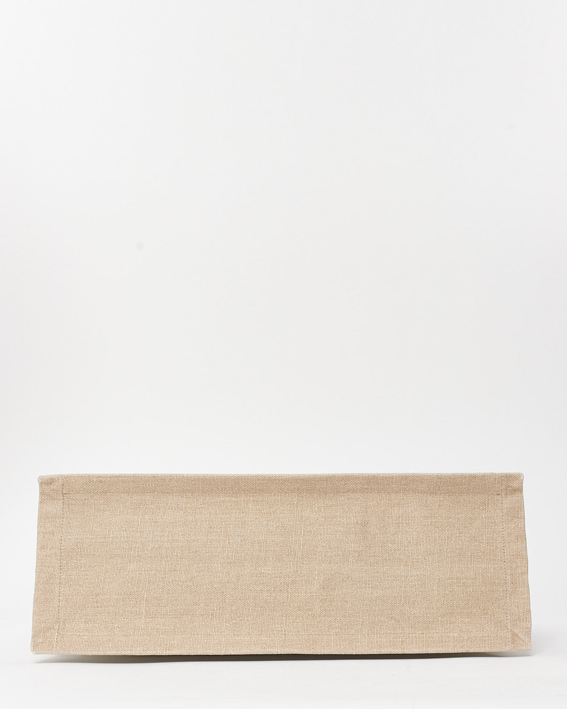 Saint Laurent Beige Canvas "Rive Gauche" Tote Bag