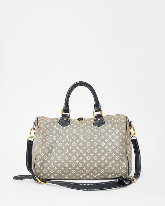 Louis Vuitton Mini Lin Canvas Speedy 30 Bandoulière