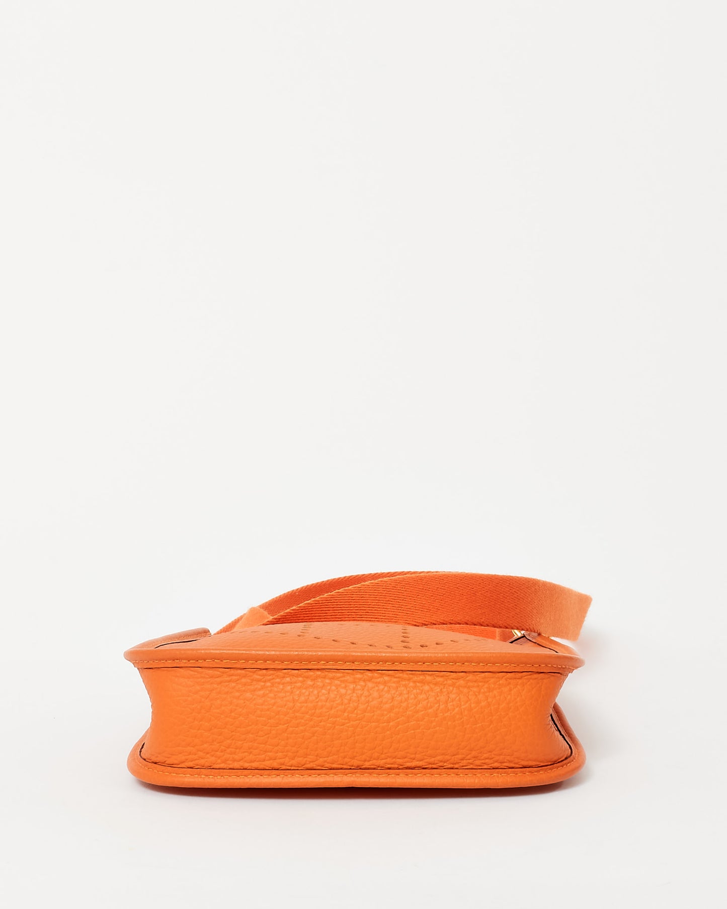 Hermès Orange Leather TPM Evelyne 16