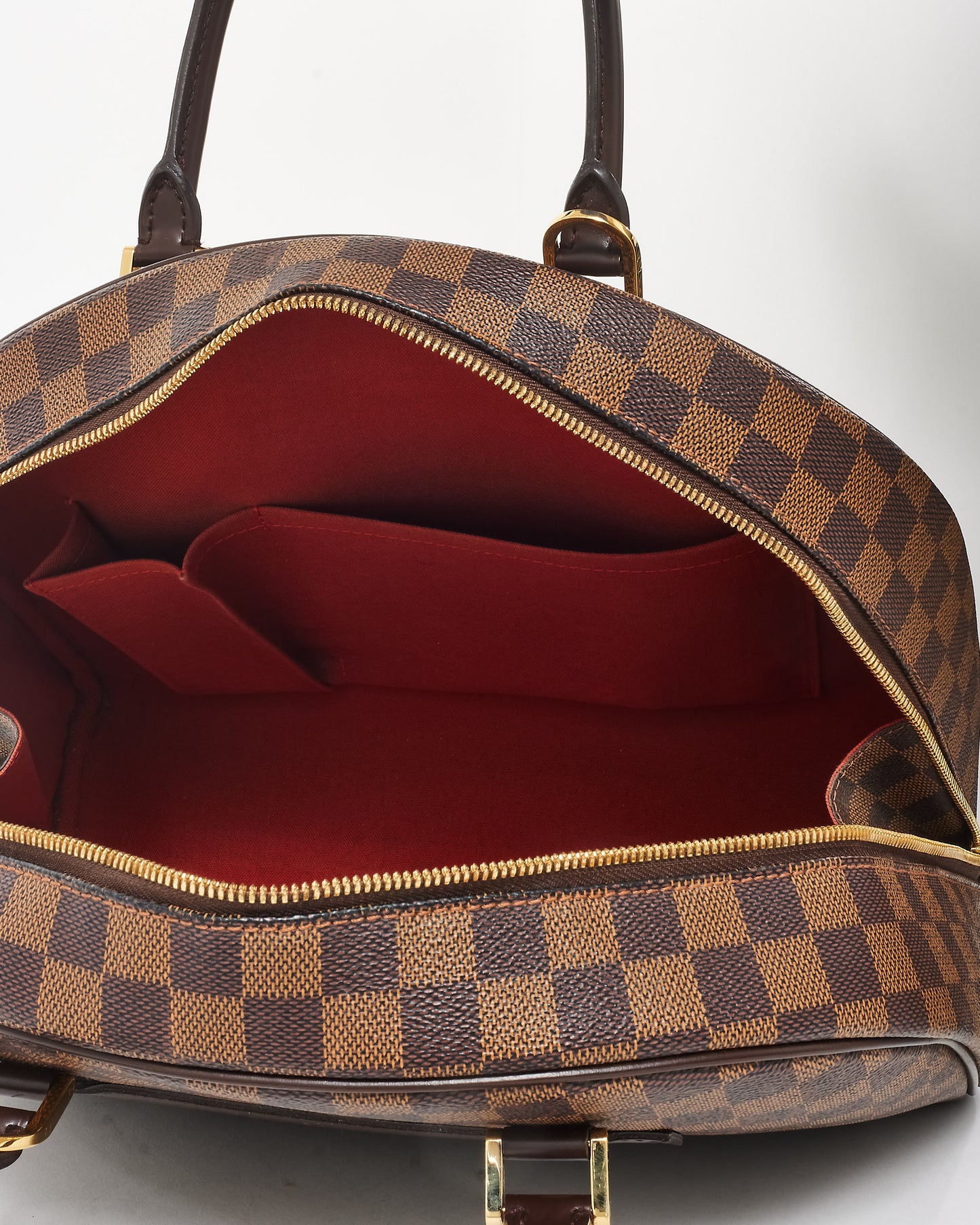 Louis Vuitton Damier Ebène Coated Canvas Nolita Bag