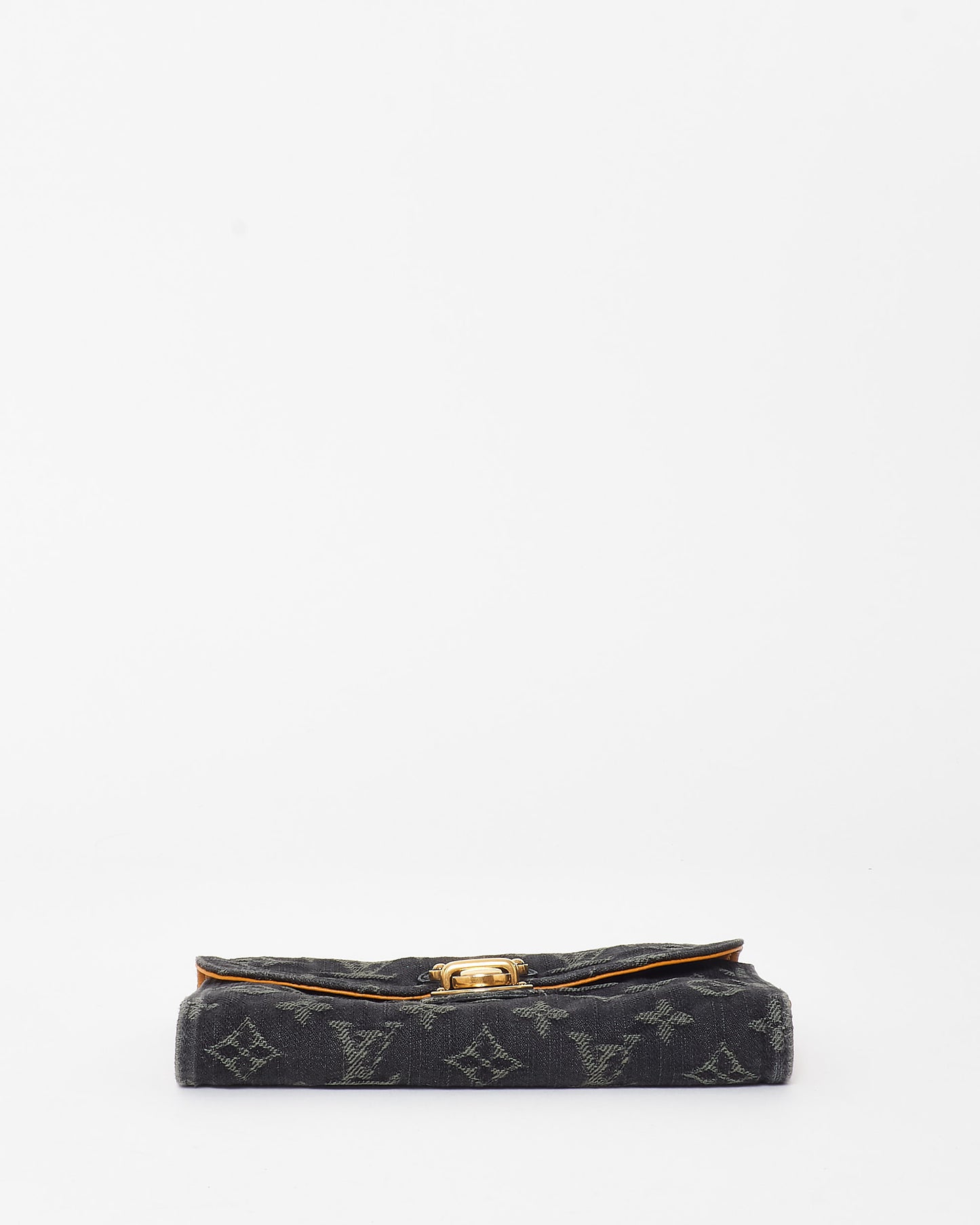 Louis Vuitton Denim Monogram Neo Flap Wallet