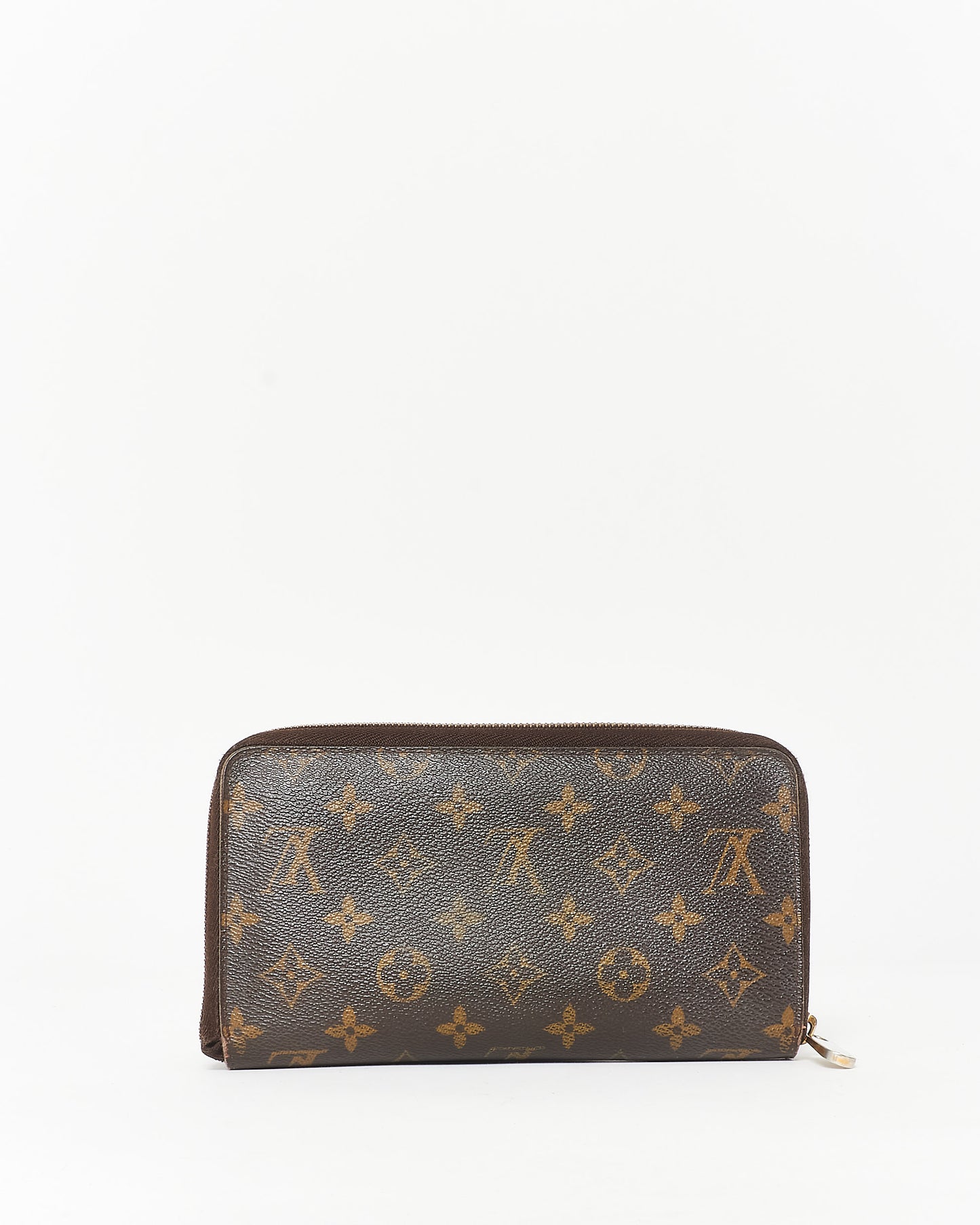 Louis Vuitton Monogram Canvas Zippy Organizer Wallet w/ Initials