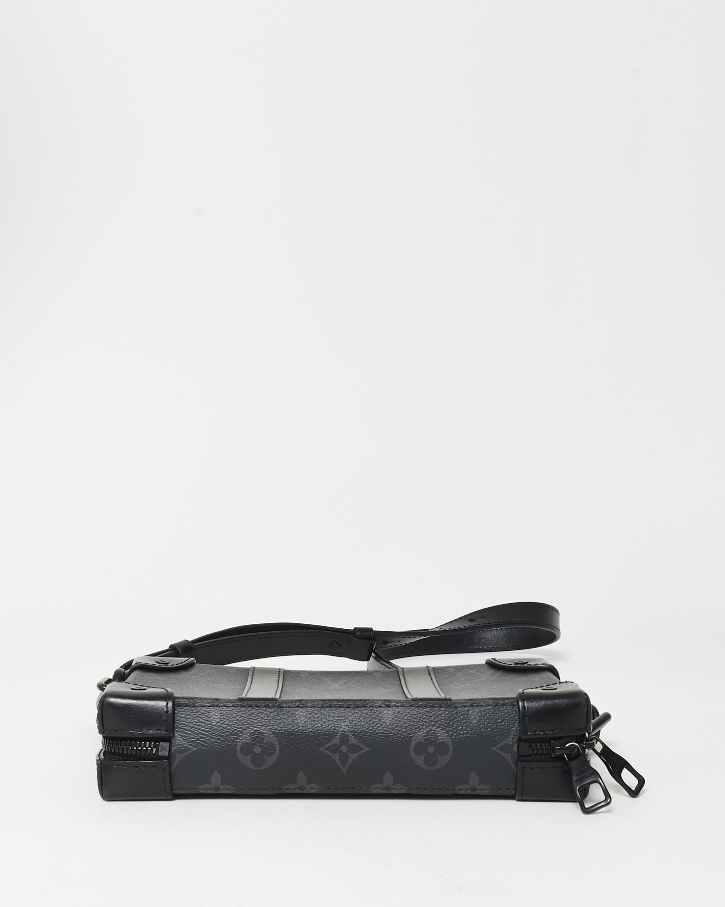 Louis Vuitton Black Monogram Eclipse Soft Trunk Wallet Bag