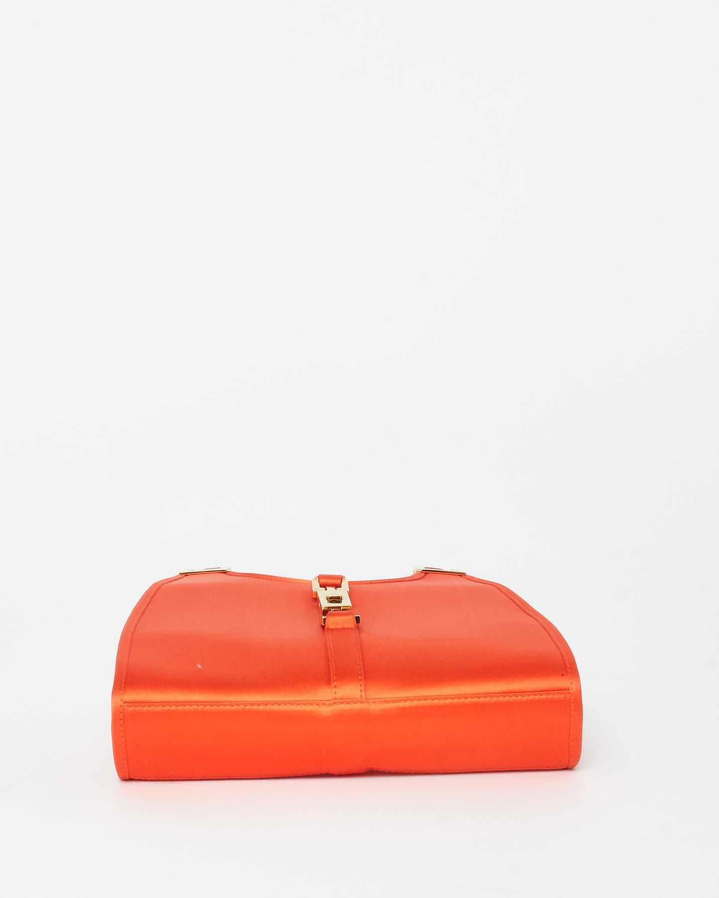 Gucci Vintage Orange Satin Mini Jackie Style Bag