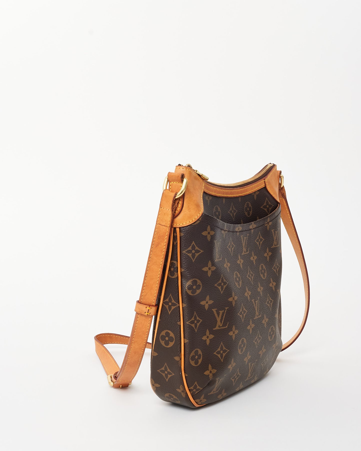 Louis Vuitton Monogram Coated Canvas Odeon PM Crossbody Bag