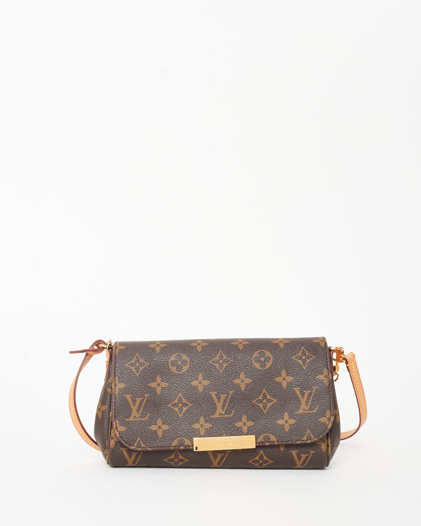 Louis Vuitton Monogram Coated Canvas Favourite PM Crossbody Bag