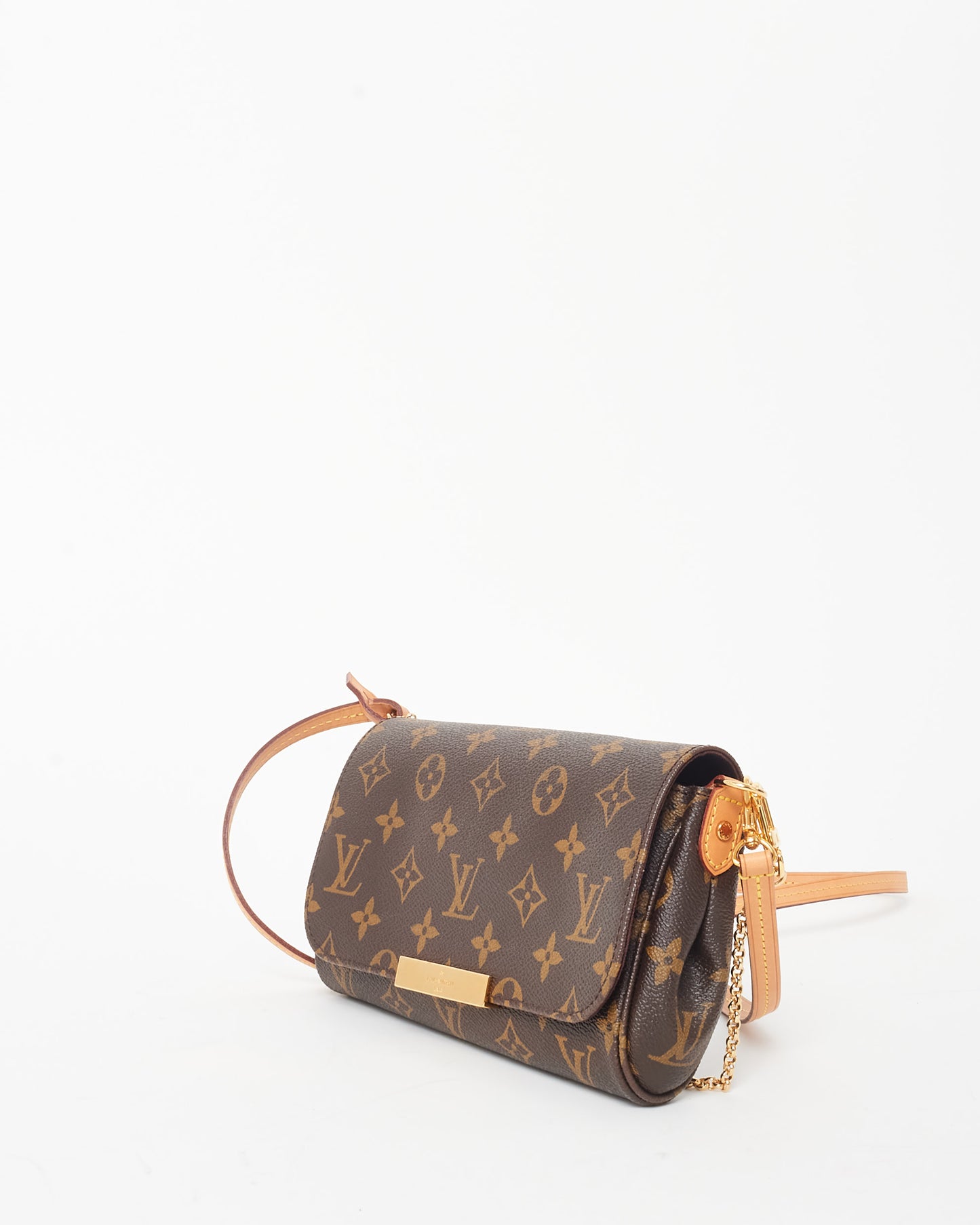 Louis Vuitton Monogram Coated Canvas Favourite PM Crossbody Bag