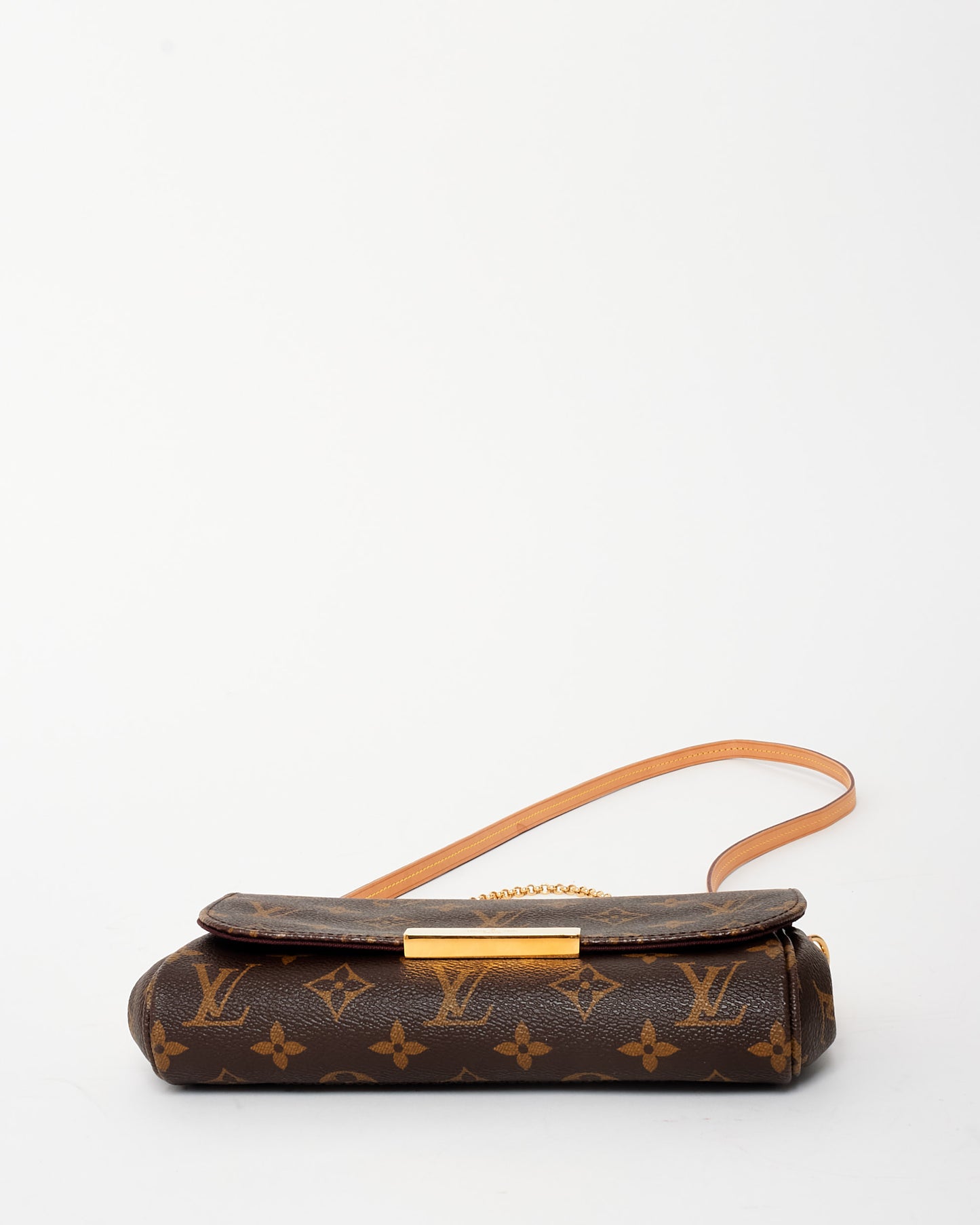 Louis Vuitton Monogram Coated Canvas Favourite PM Crossbody Bag