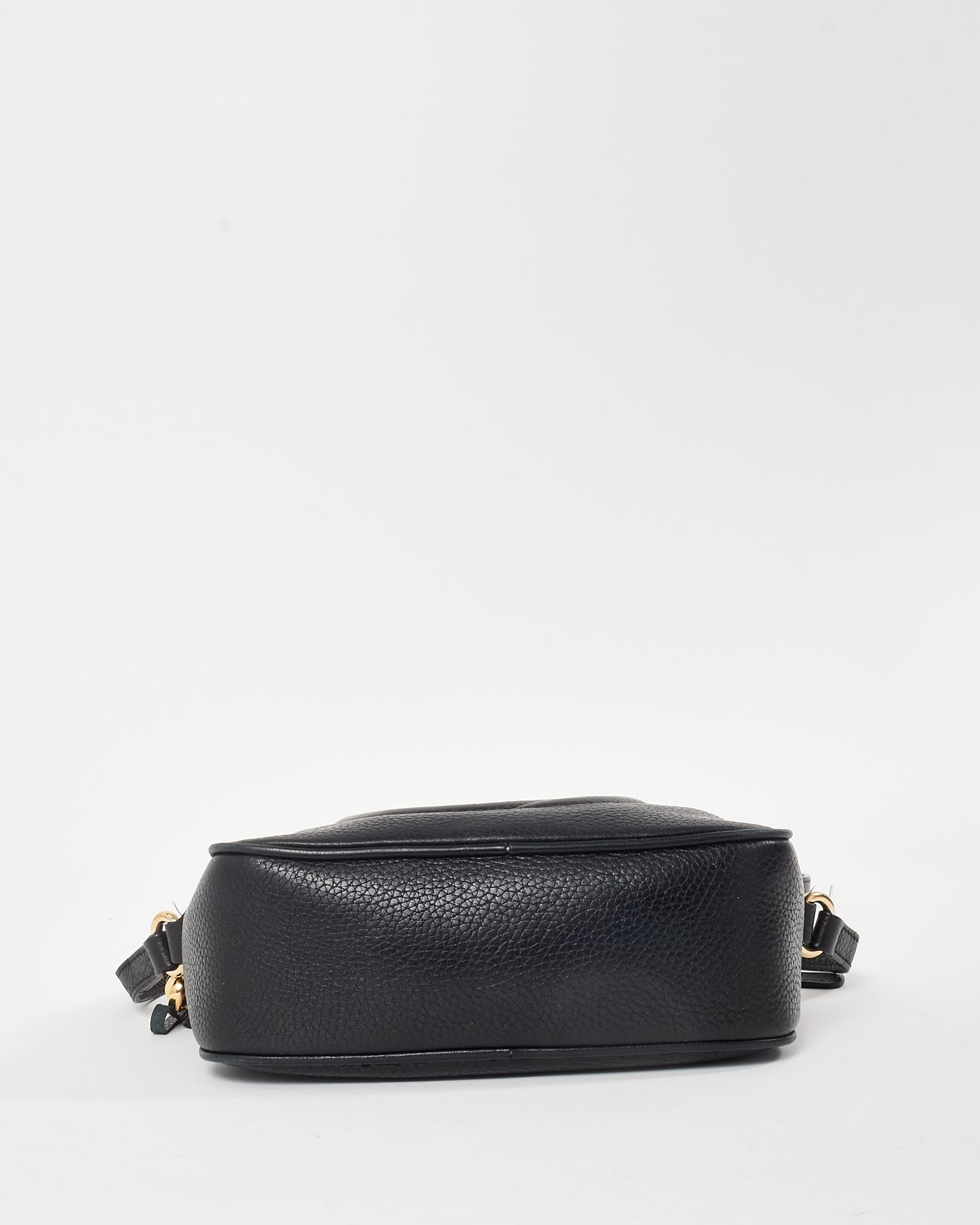 Gucci Black Pebbled Calfskin Leather Soho Disco Bag