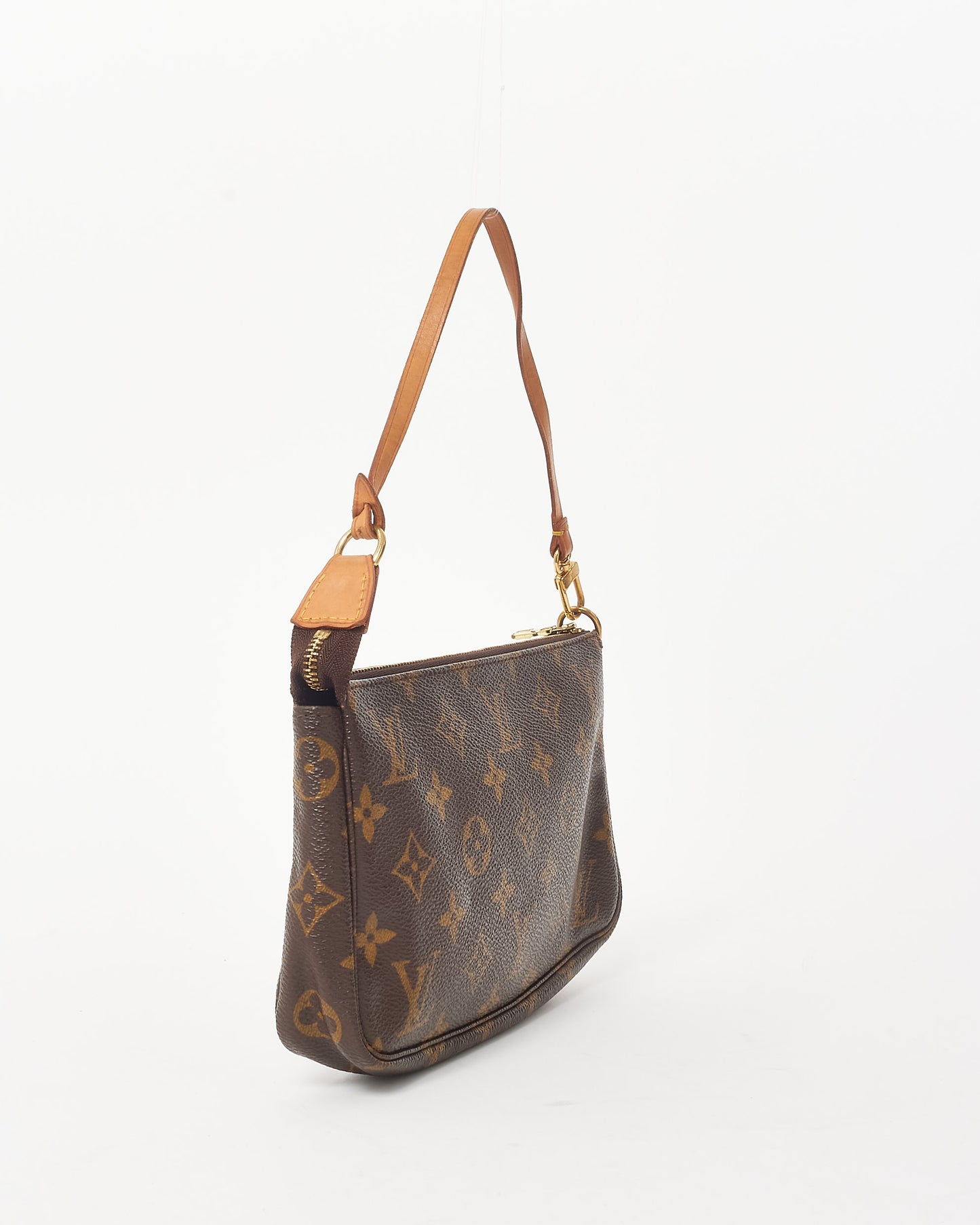 Louis Vuitton Monogram Coated Canvas Pochette Accessoires Shoulder Bag