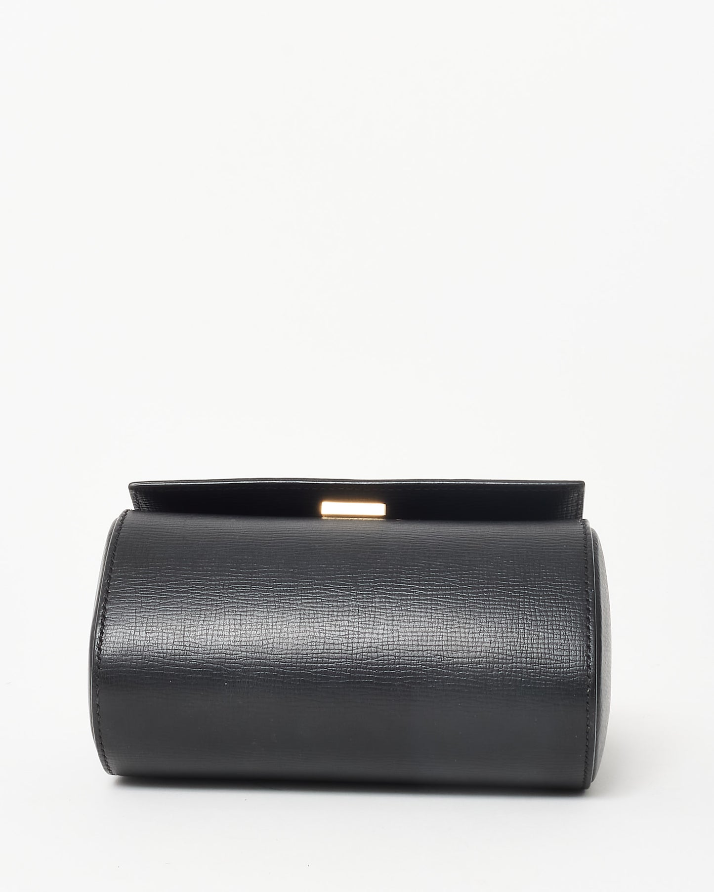 Givenchy Black Grained Leather Mini Pandora Box Crossbody Bag