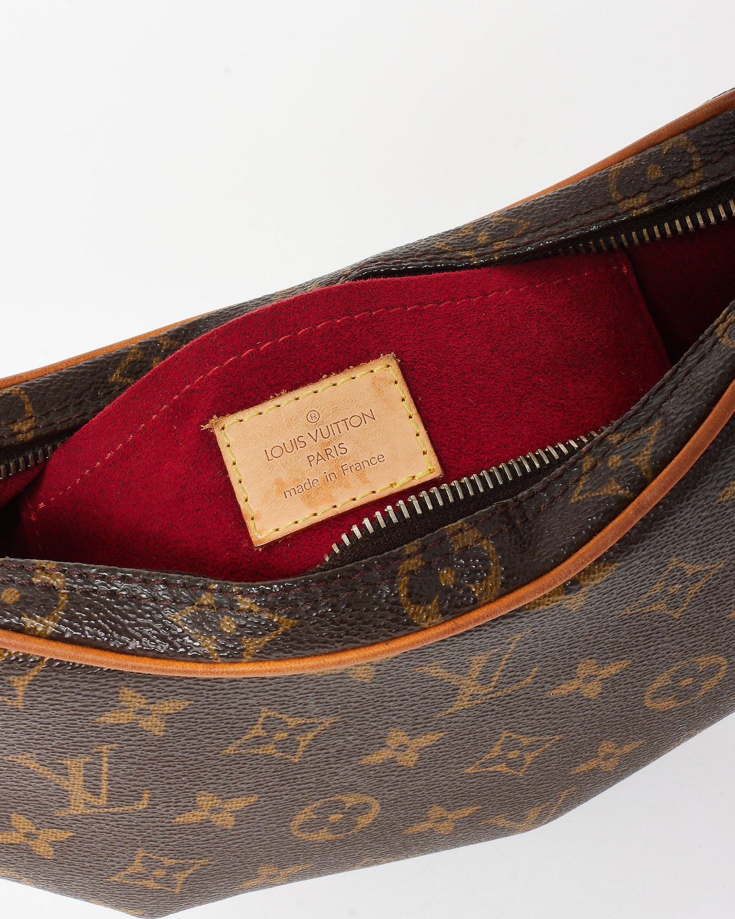 Louis Vuitton Monogram Coated Canvas Croissant PM Bag