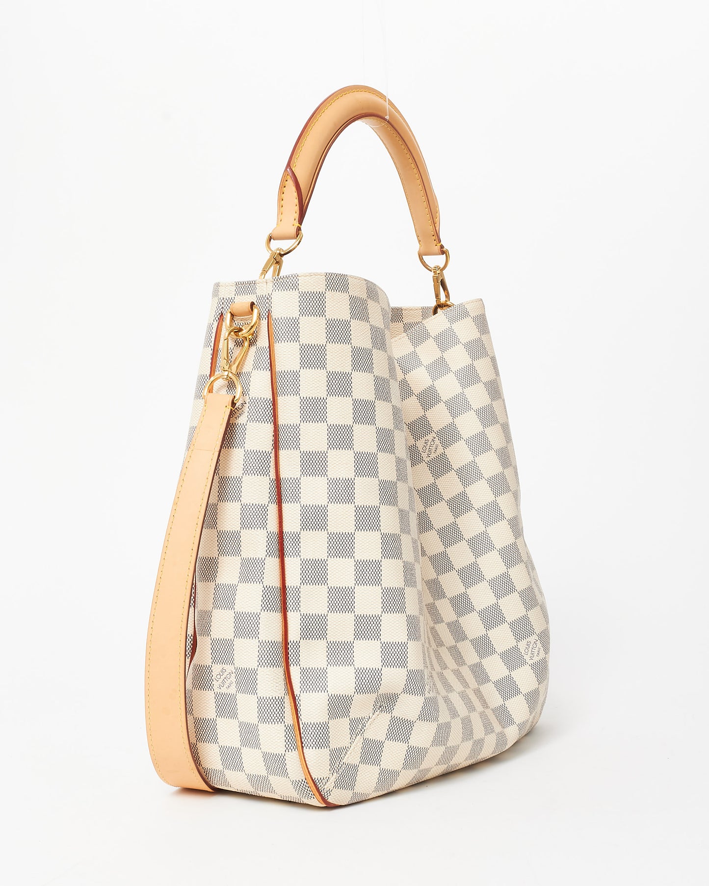 Louis Vuitton Damier Azur Coated Canvas Soffi Hobo Bag