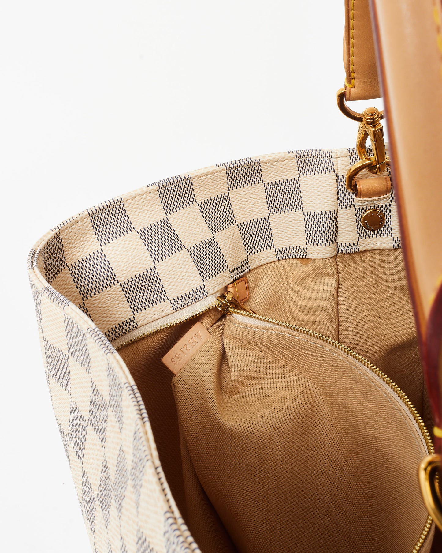 Louis Vuitton Damier Azur Coated Canvas Soffi Hobo Bag