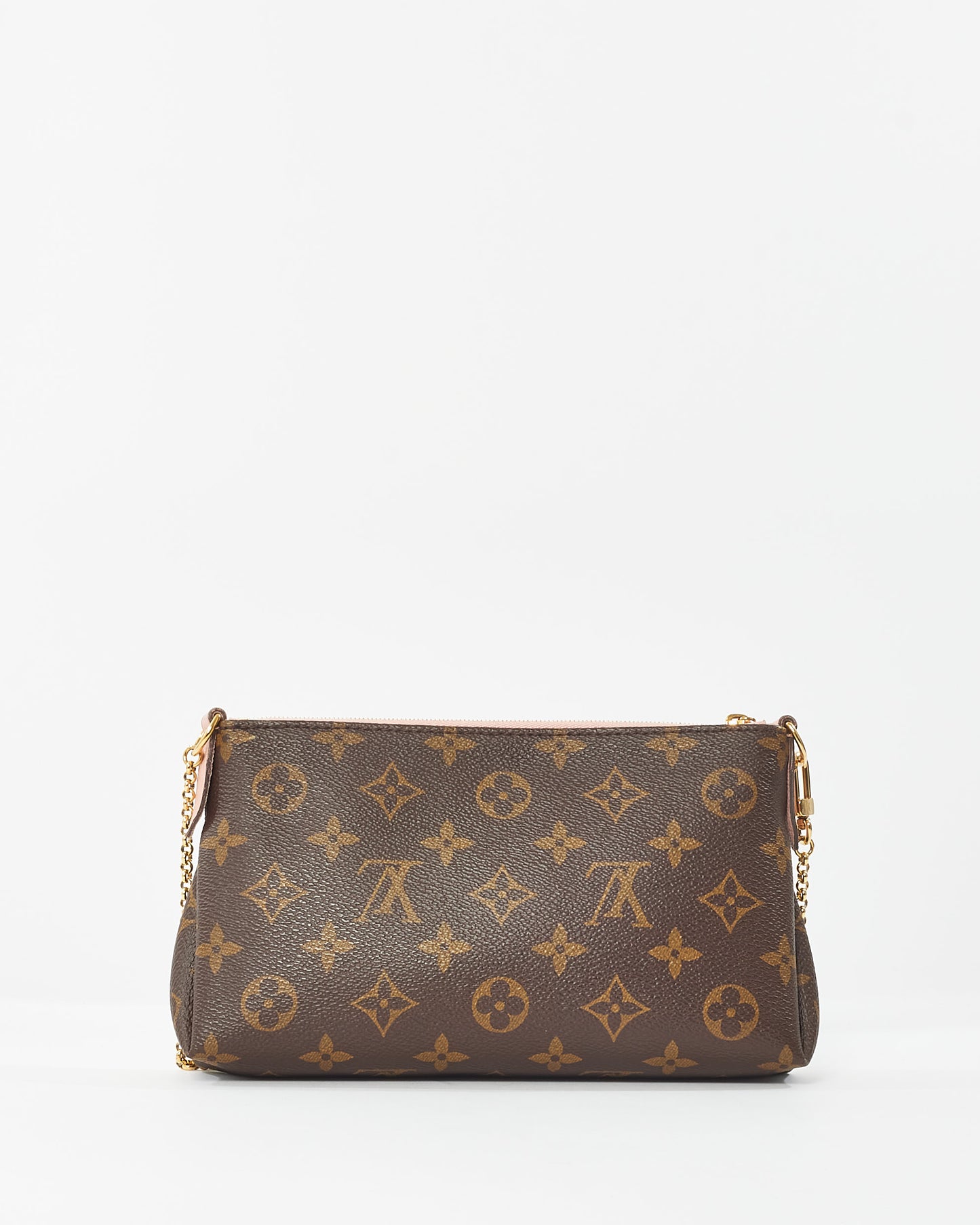 Louis Vuitton Monogram Canvas/ Rose Poudre Pallas Clutch