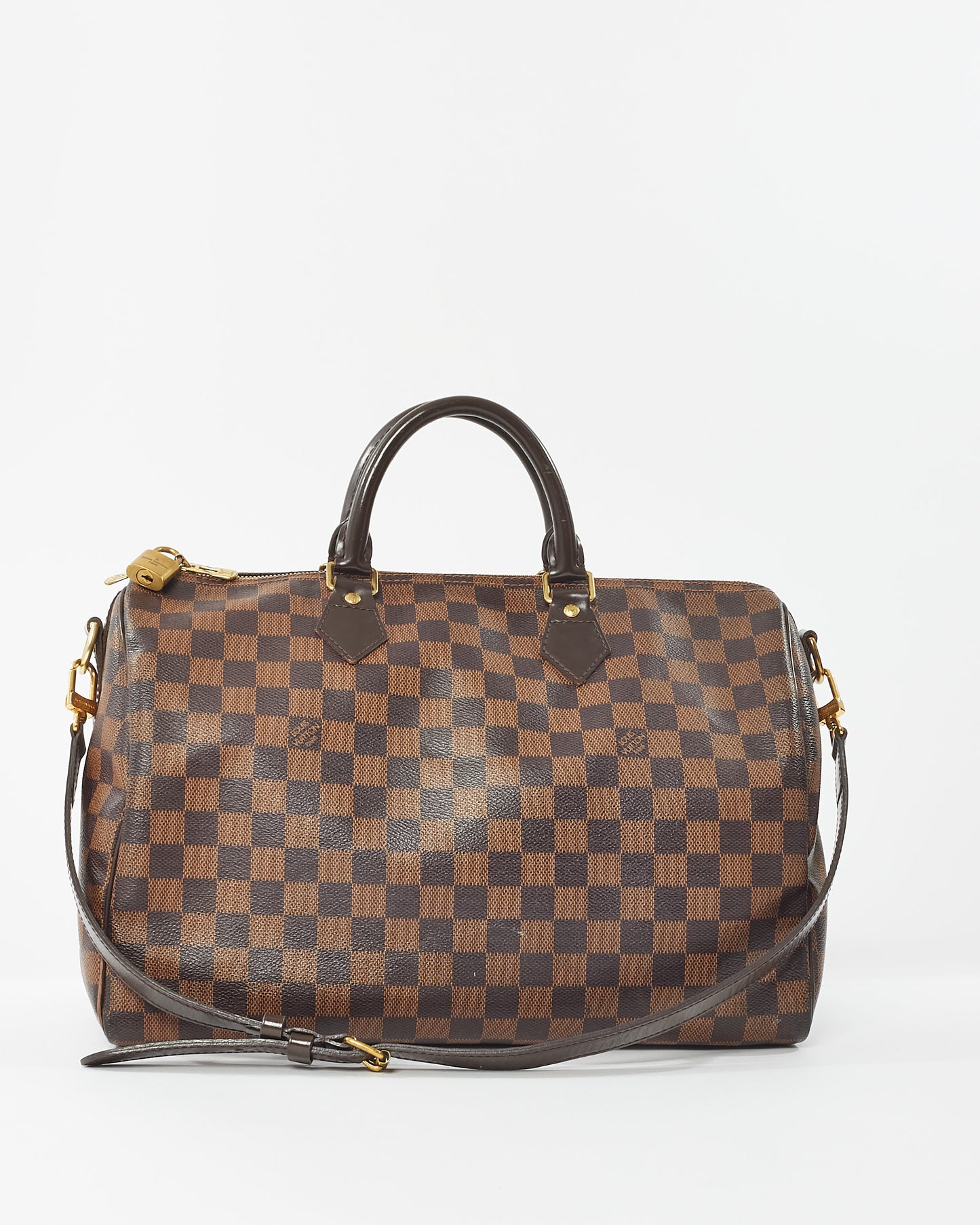 Louis Vuitton Damier Ebene Speedy 35 Bandoulière