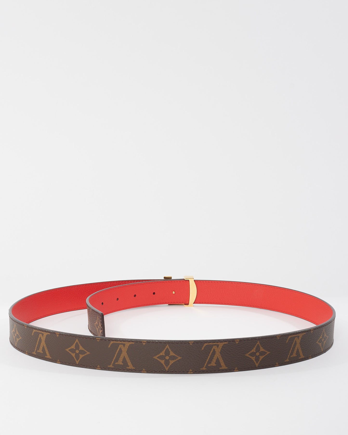 Louis Vuitton Monogram Canvas Reversible 30mm Belt - 95/38