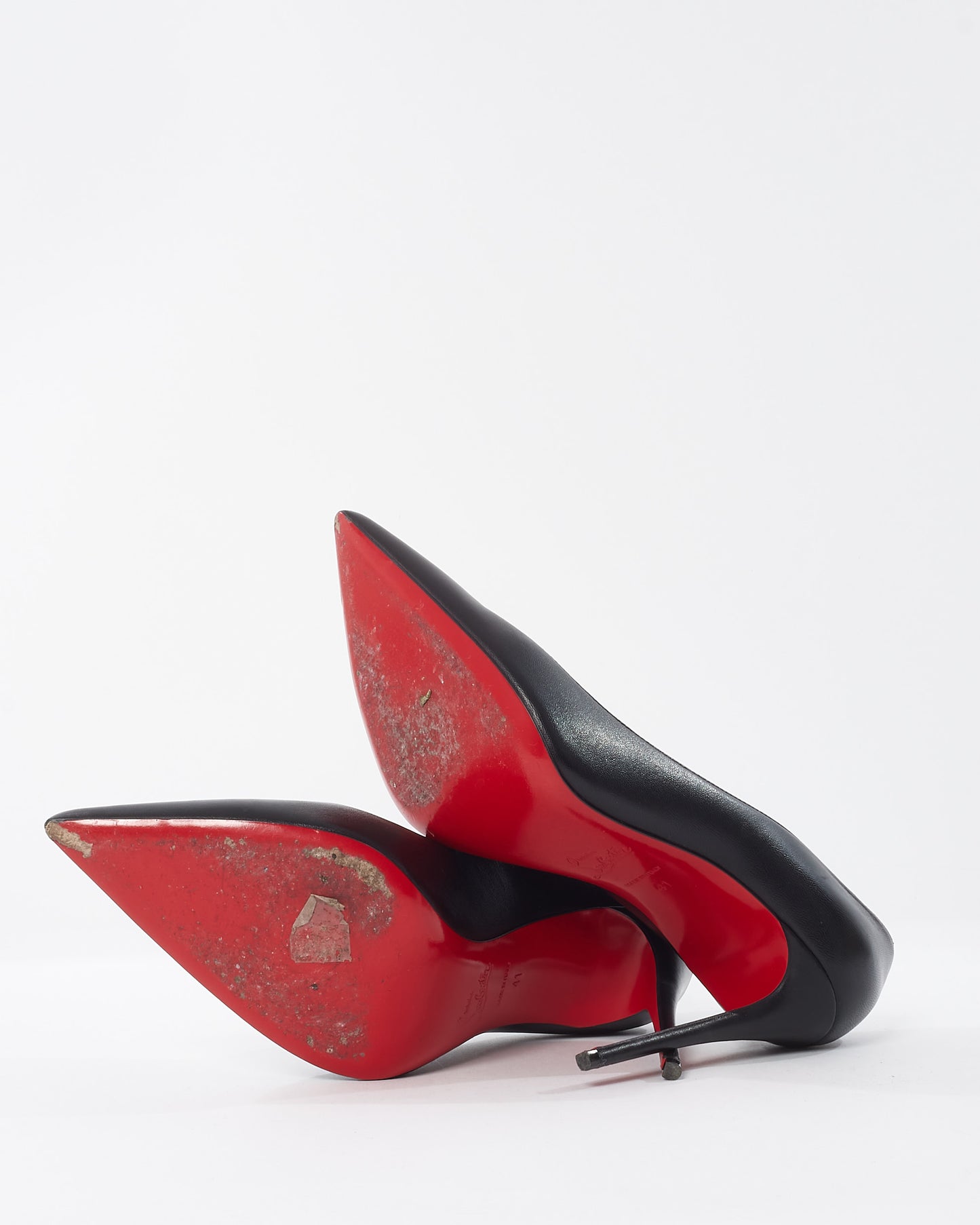 Christian Louboutin Black Leather So Kate 120 mm Pumps - 41