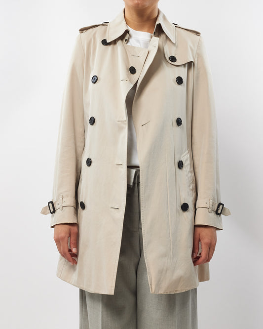 Burberry Beige Trench Coat - 4