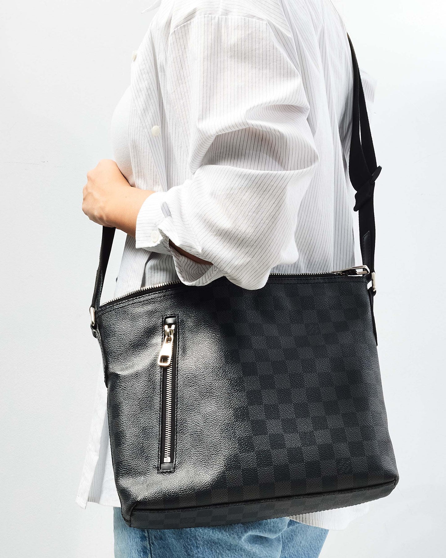 Louis Vuitton Damier Graphite Mick PM Crossbody Bag