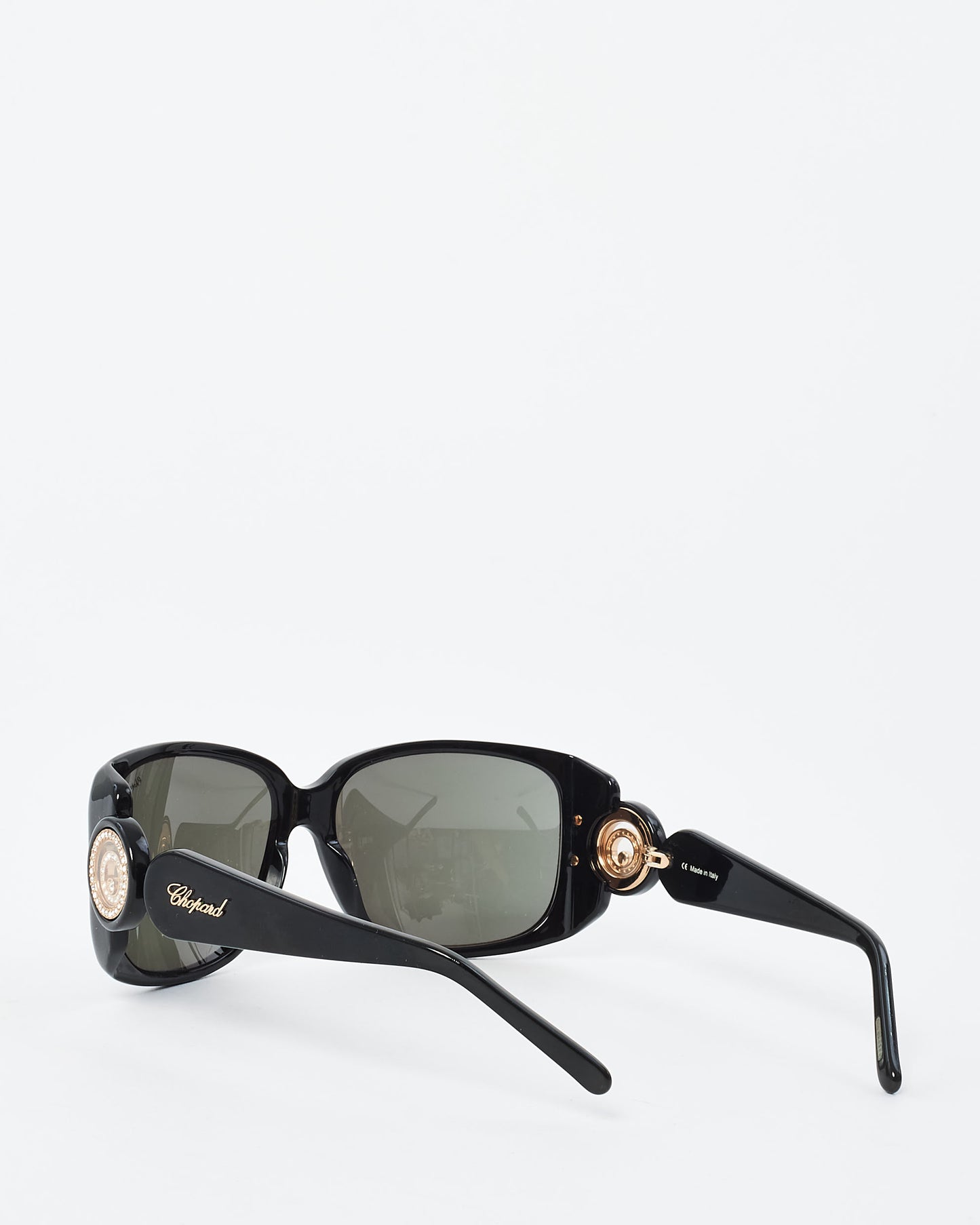 Chopard Black Swarovski Crystal SCH 042S Sunglasses