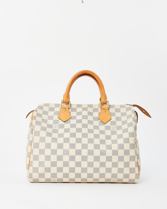 Louis Vuitton Damier Azur Coated Canvas Speedy 30