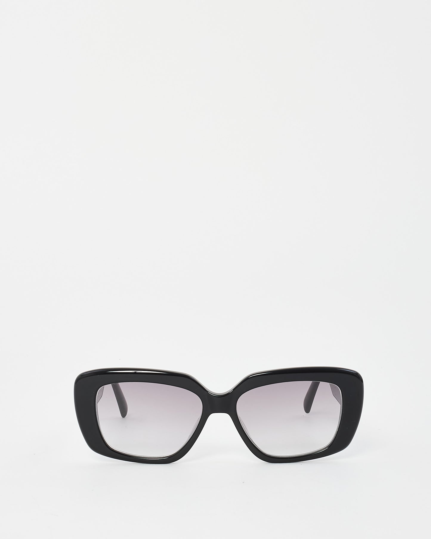 Celine Black Acetate CL40216U Triomphe Square Sunglasses