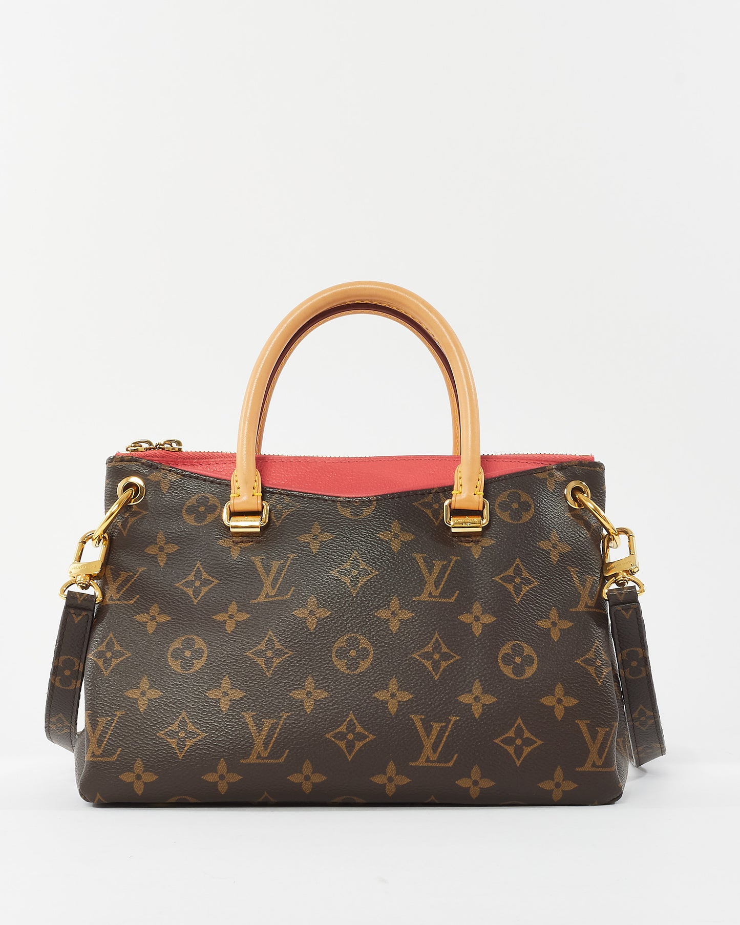 Louis Vuitton Monogram Coated Canvas PM Pallas Crossbody Bag