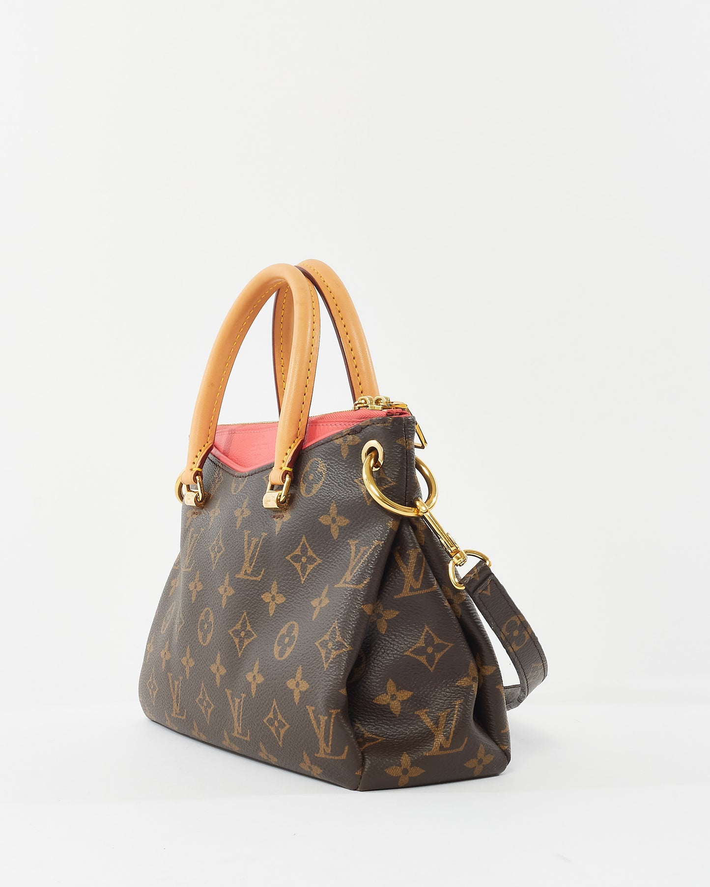 Louis Vuitton Monogram Coated Canvas PM Pallas Crossbody Bag