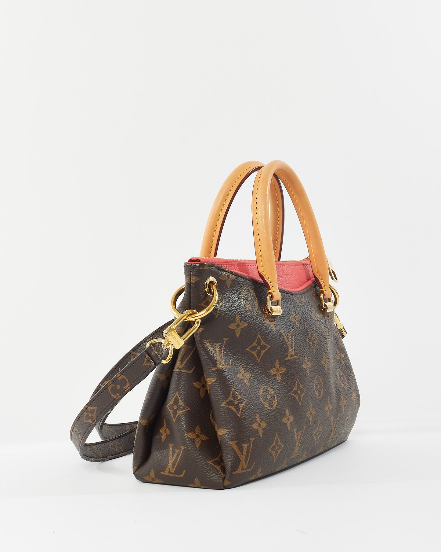 Louis Vuitton Monogram Coated Canvas PM Pallas Crossbody Bag