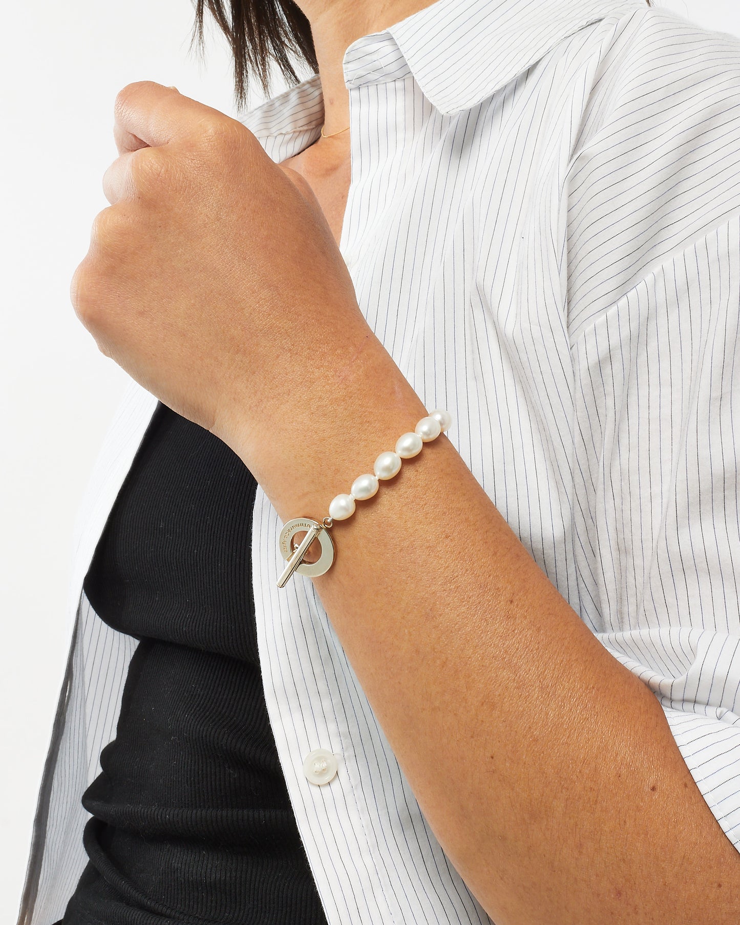 Tiffany & Co. Pearl Toggle Bracelet