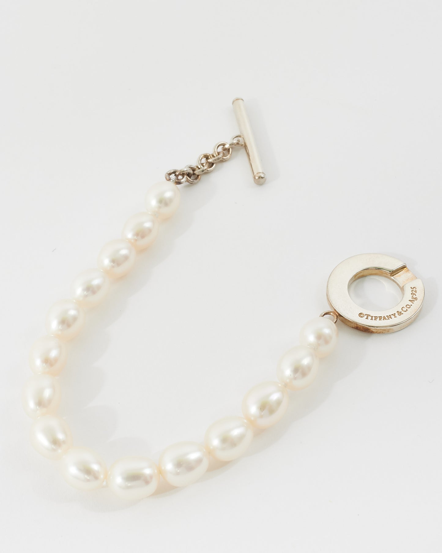 Tiffany & Co. Pearl Toggle Bracelet