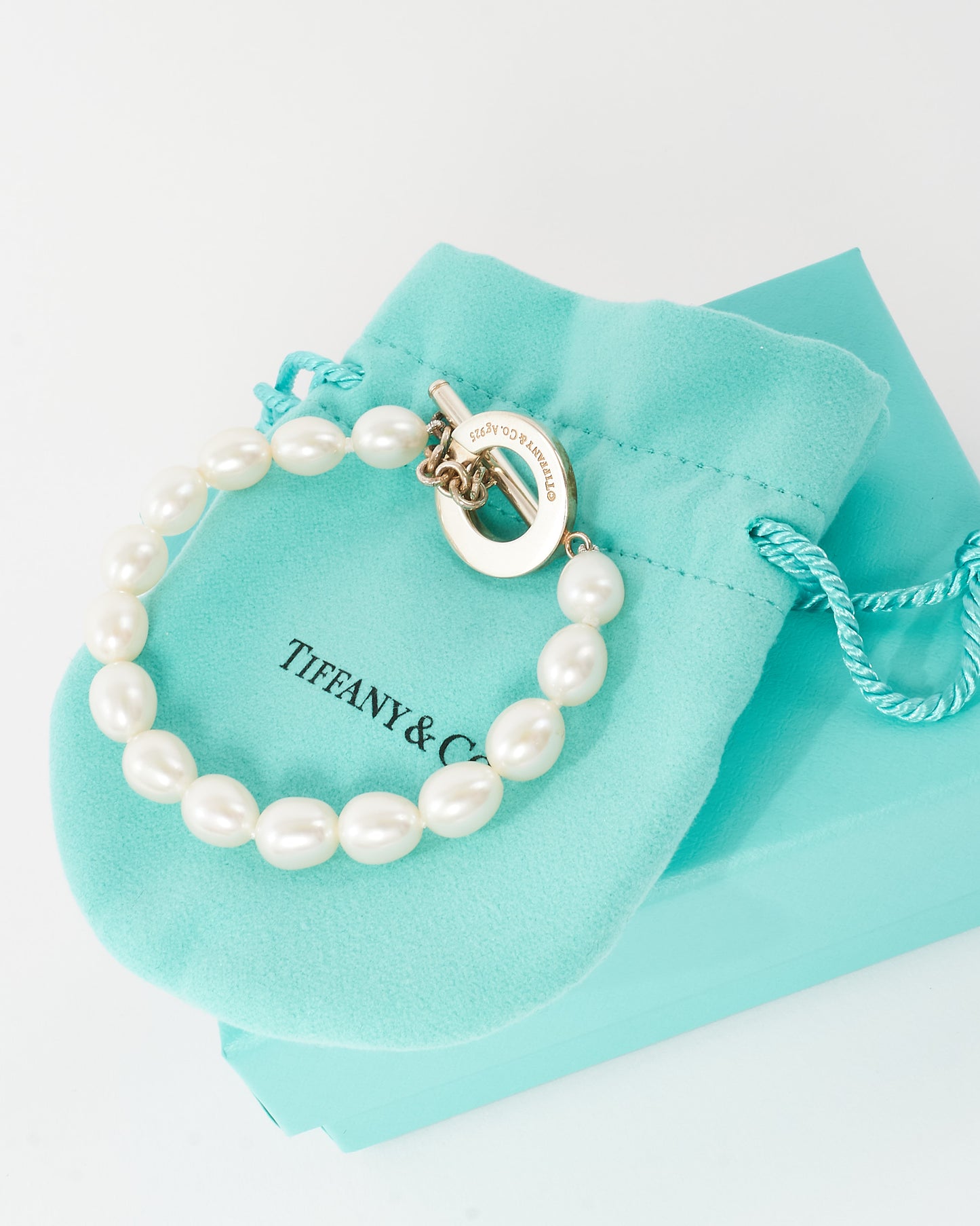 Tiffany & Co. Pearl Toggle Bracelet