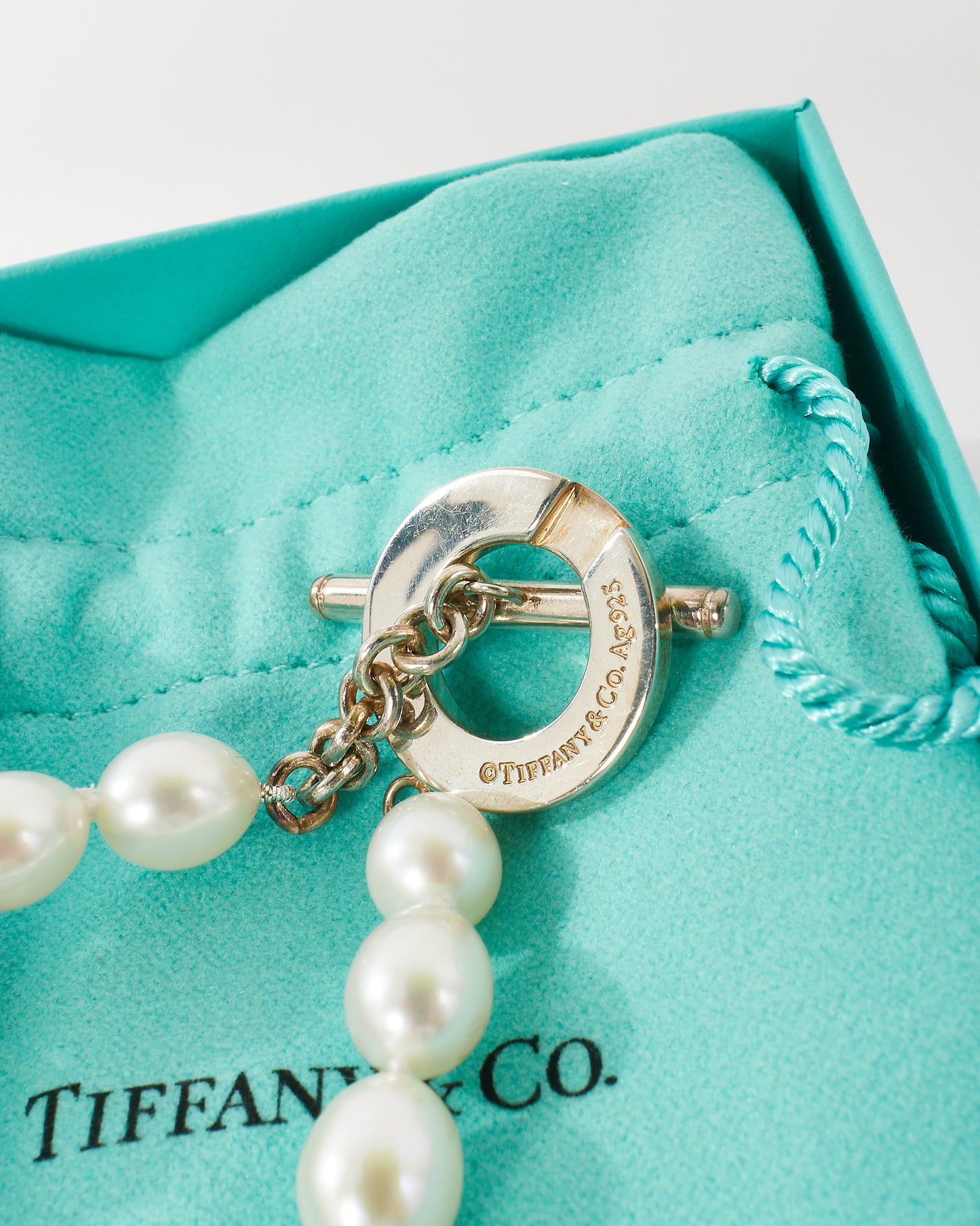 Tiffany & Co. Pearl Toggle Bracelet