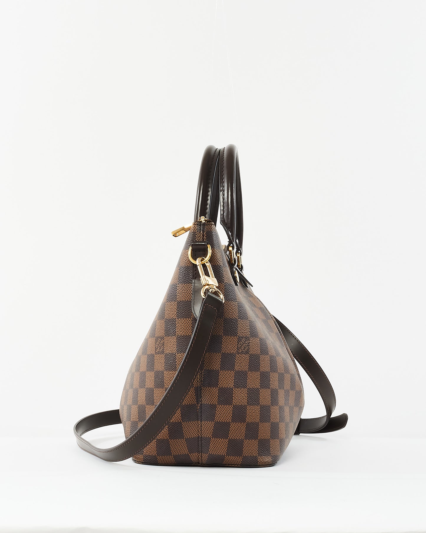 Louis Vuitton Damier Ebene Coated Canvas Siena MM Crossbody Bag