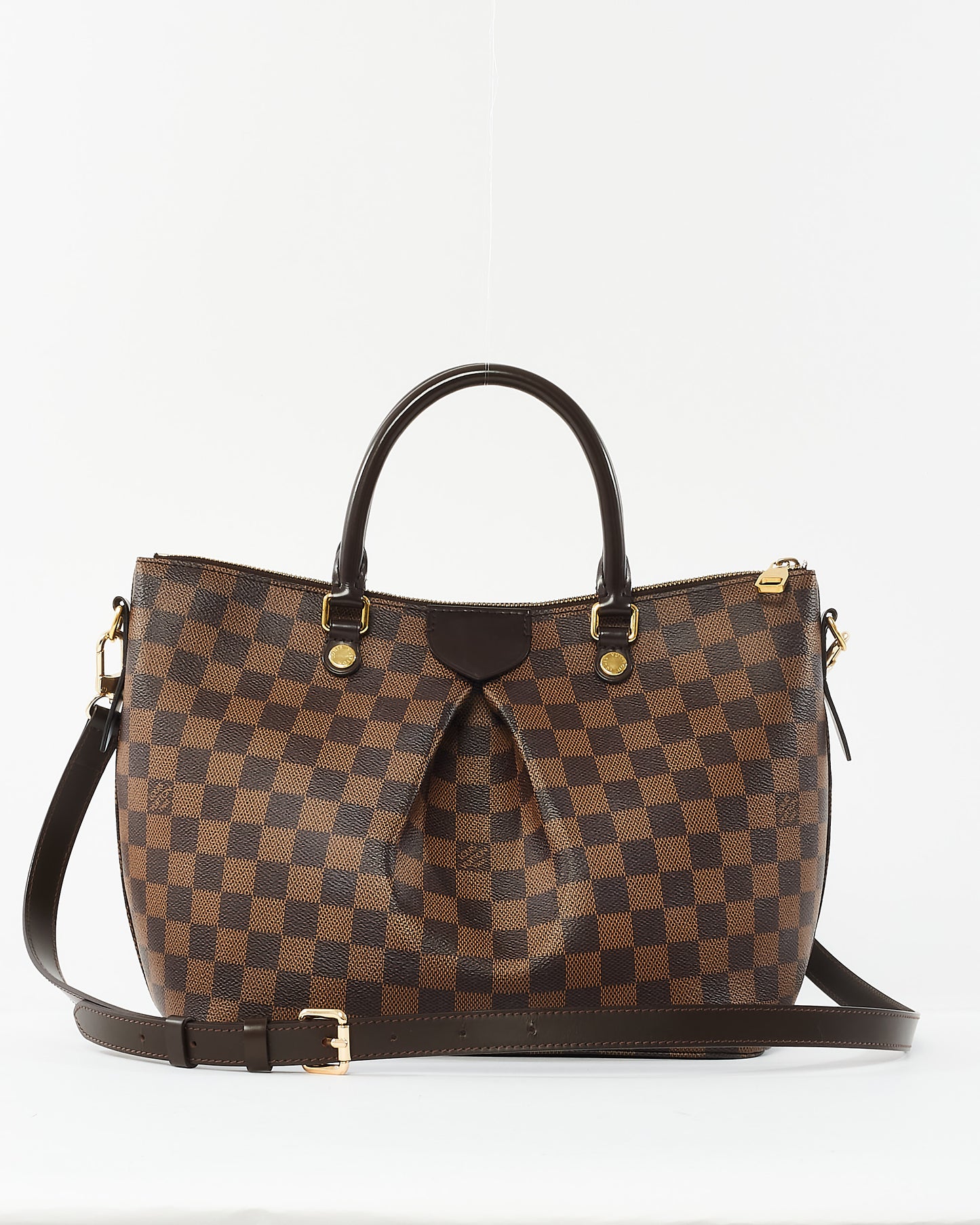 Louis Vuitton Damier Ebene Coated Canvas Siena MM Crossbody Bag