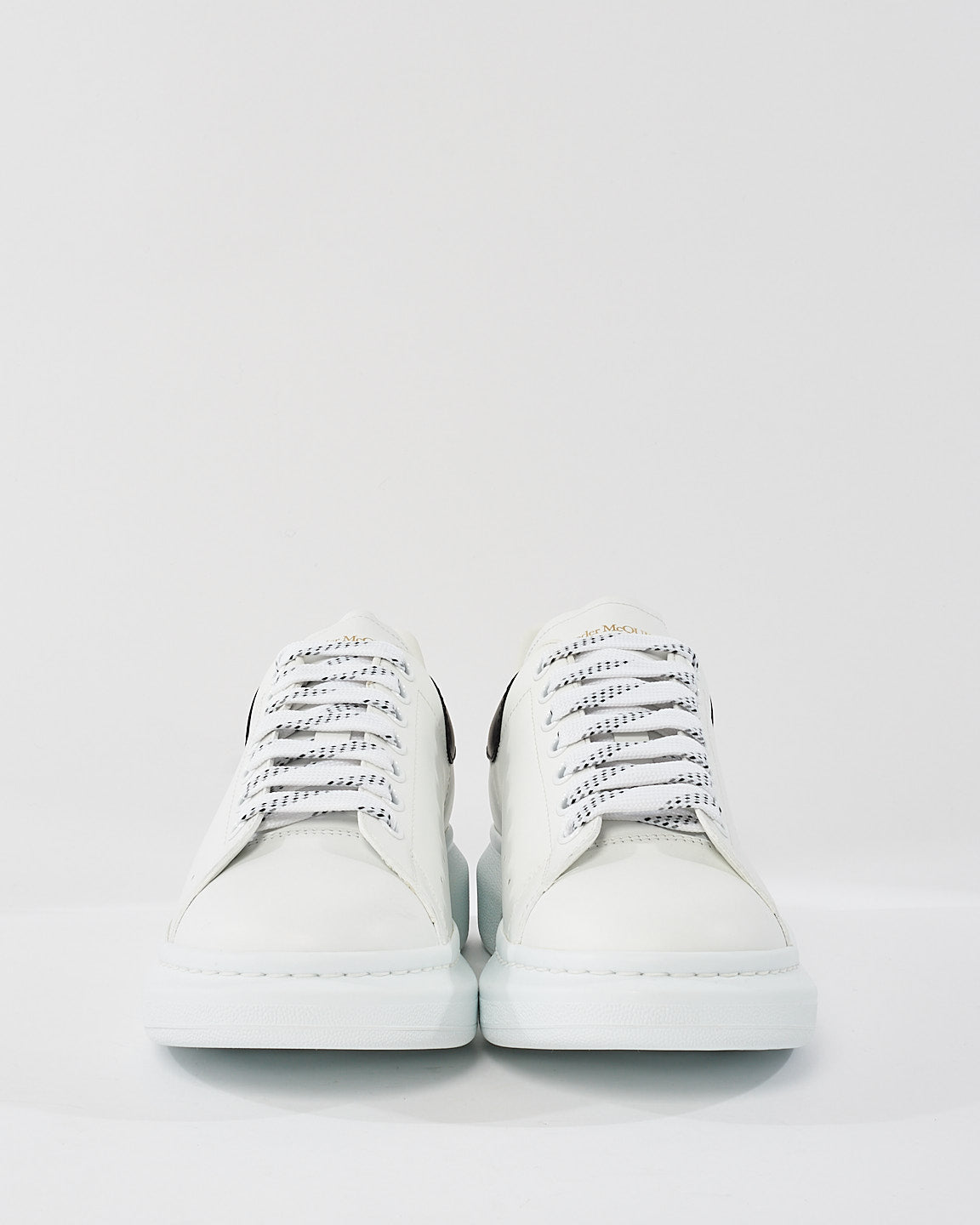 Alexander McQueen White Leather Oversized Sneaker - 43 MEN