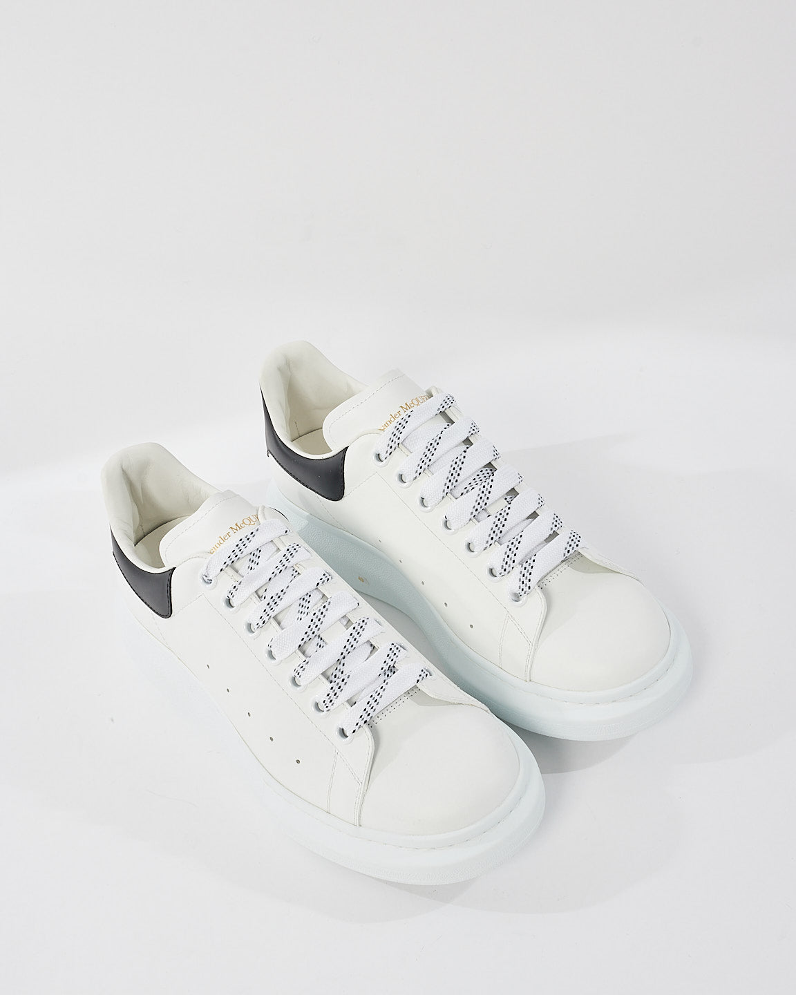 Alexander McQueen White Leather Oversized Sneaker - 43 MEN