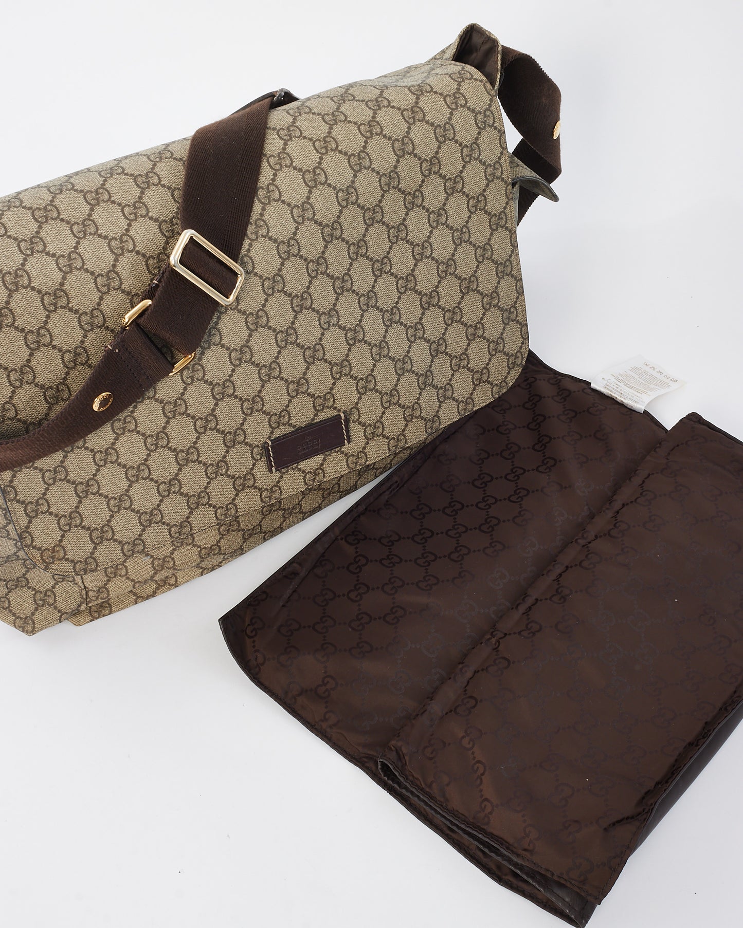 Gucci Monogram GG Supreme Canvas Diaper Bag