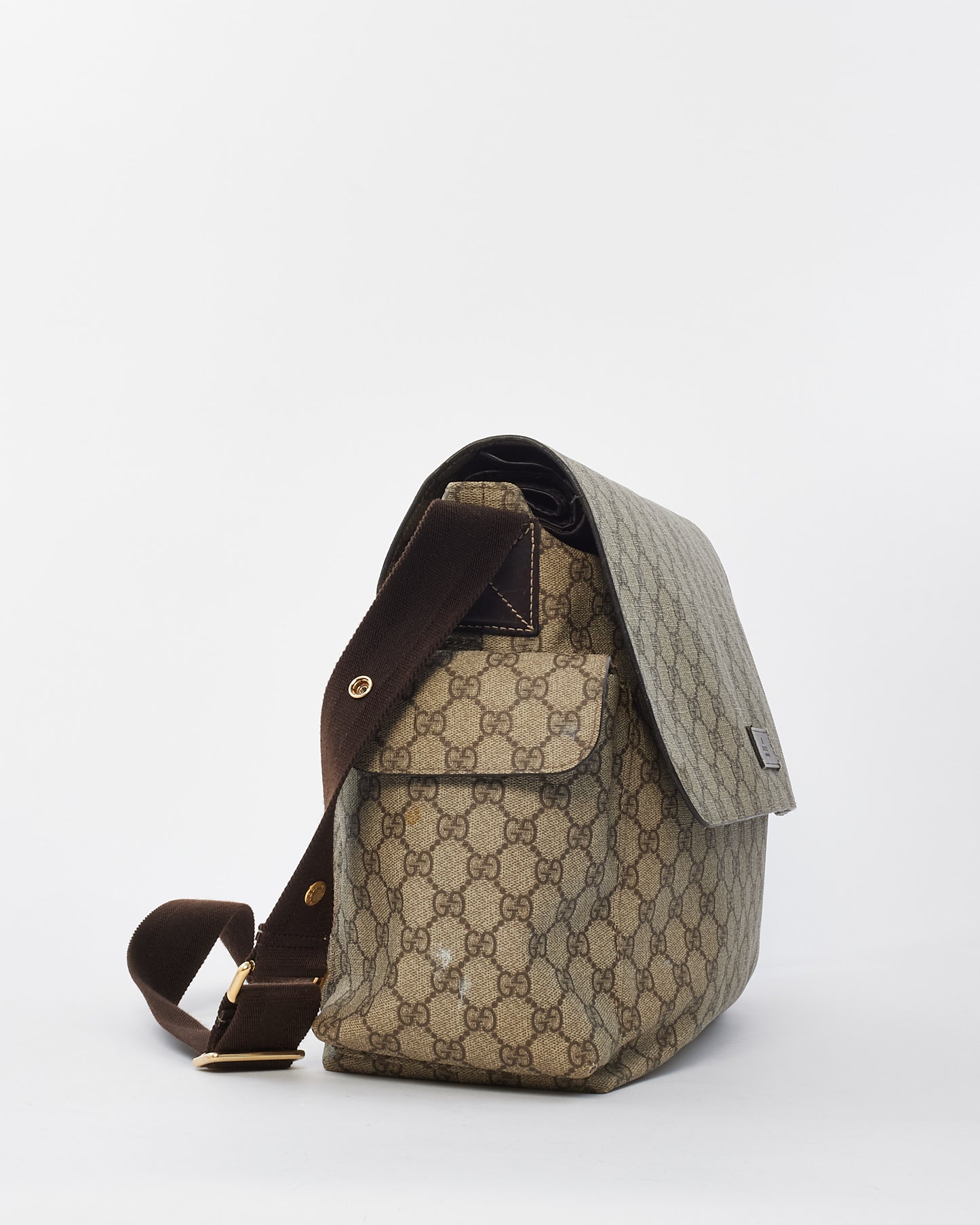 Gucci Monogram GG Supreme Canvas Diaper Bag