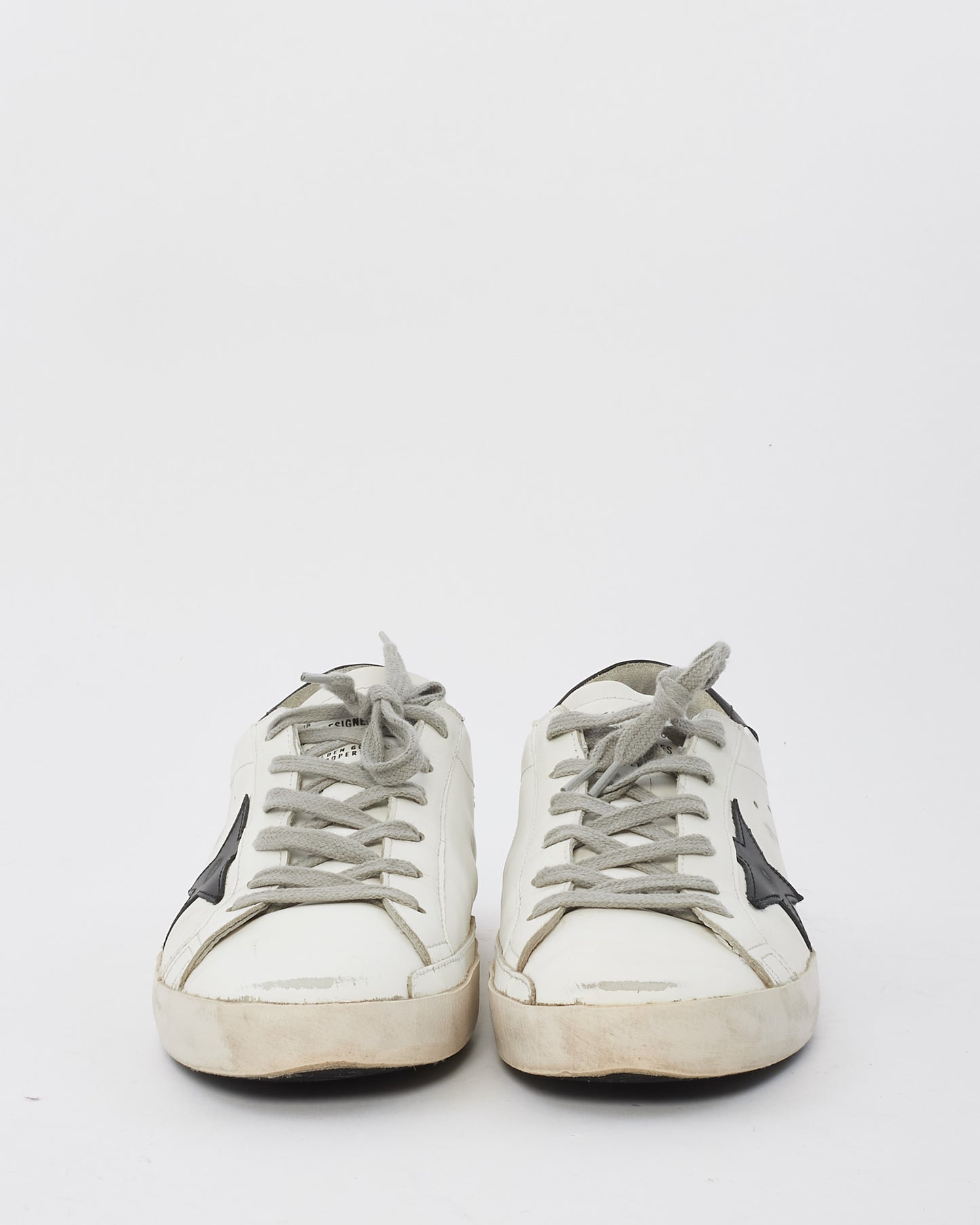 Golden Goose White Superstar Sneakers - 41