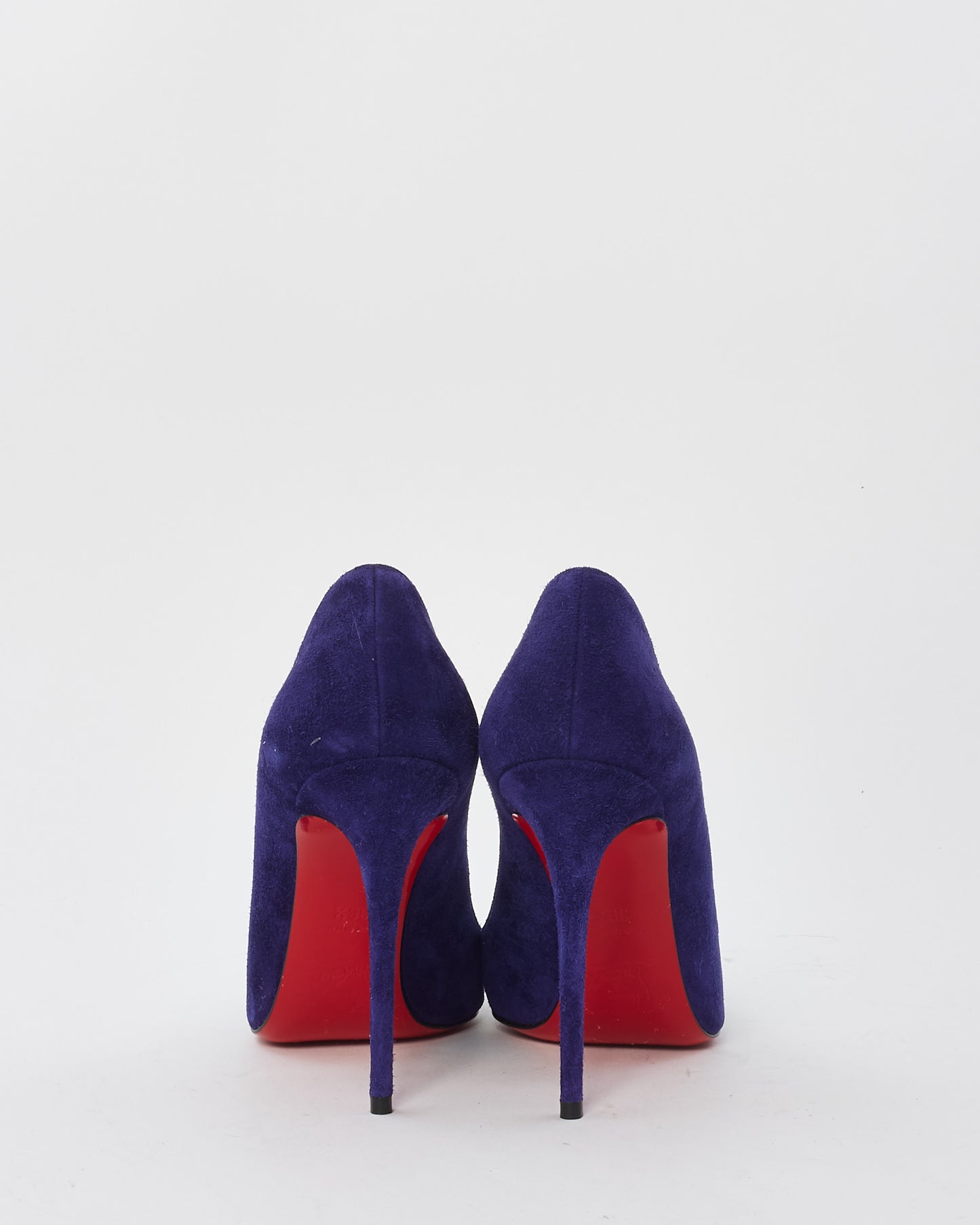 Christian Louboutin Purple Suede Pigalle Follies Pumps - 36.5