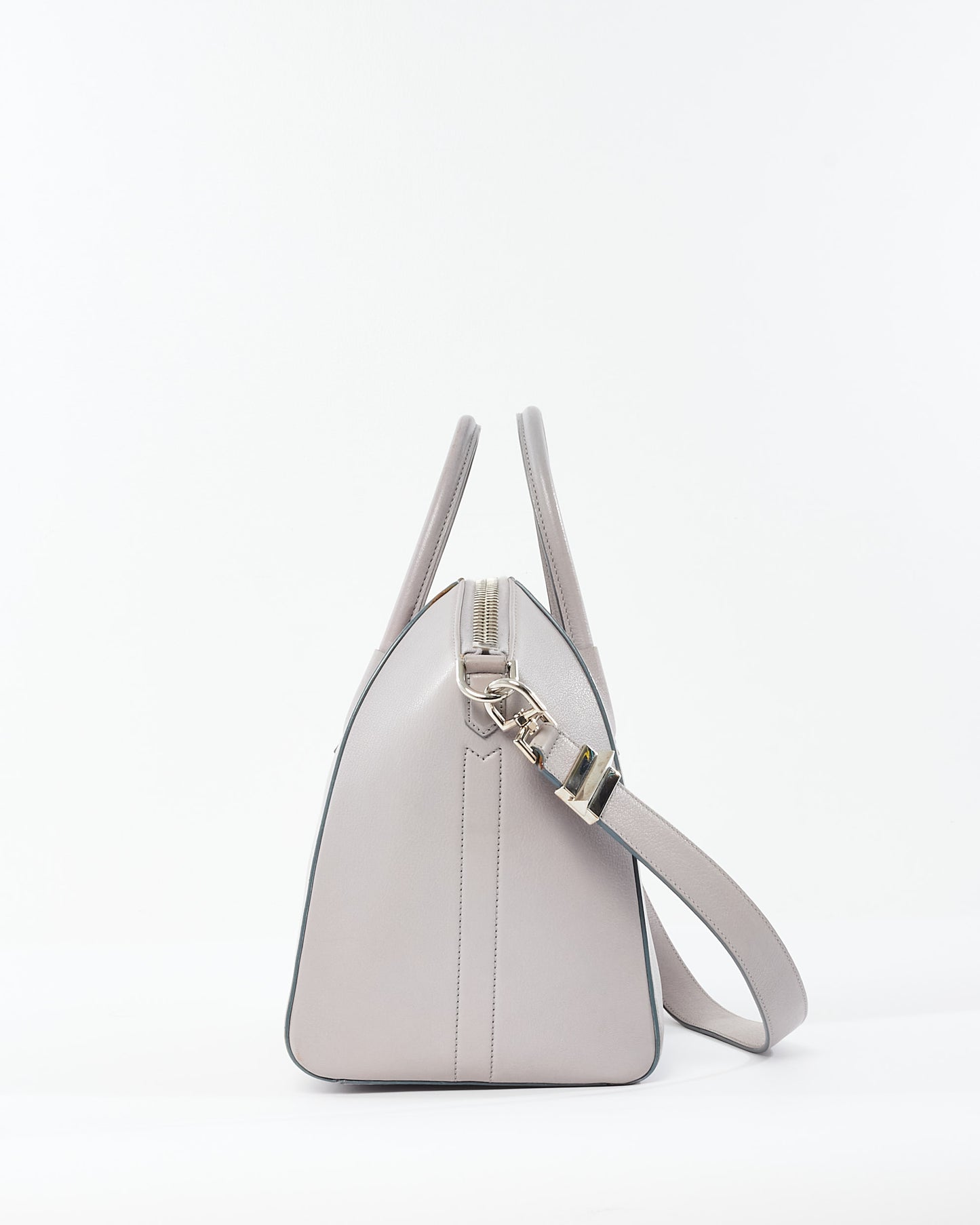 Givenchy Grey Leather Large Antigona Bag