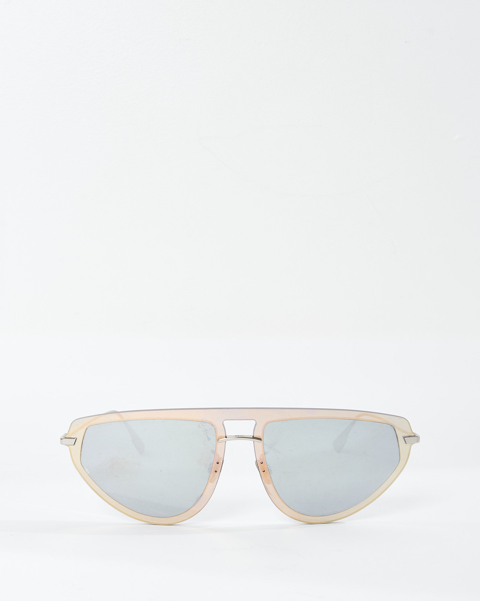 Gold reflective aviator sunglasses online