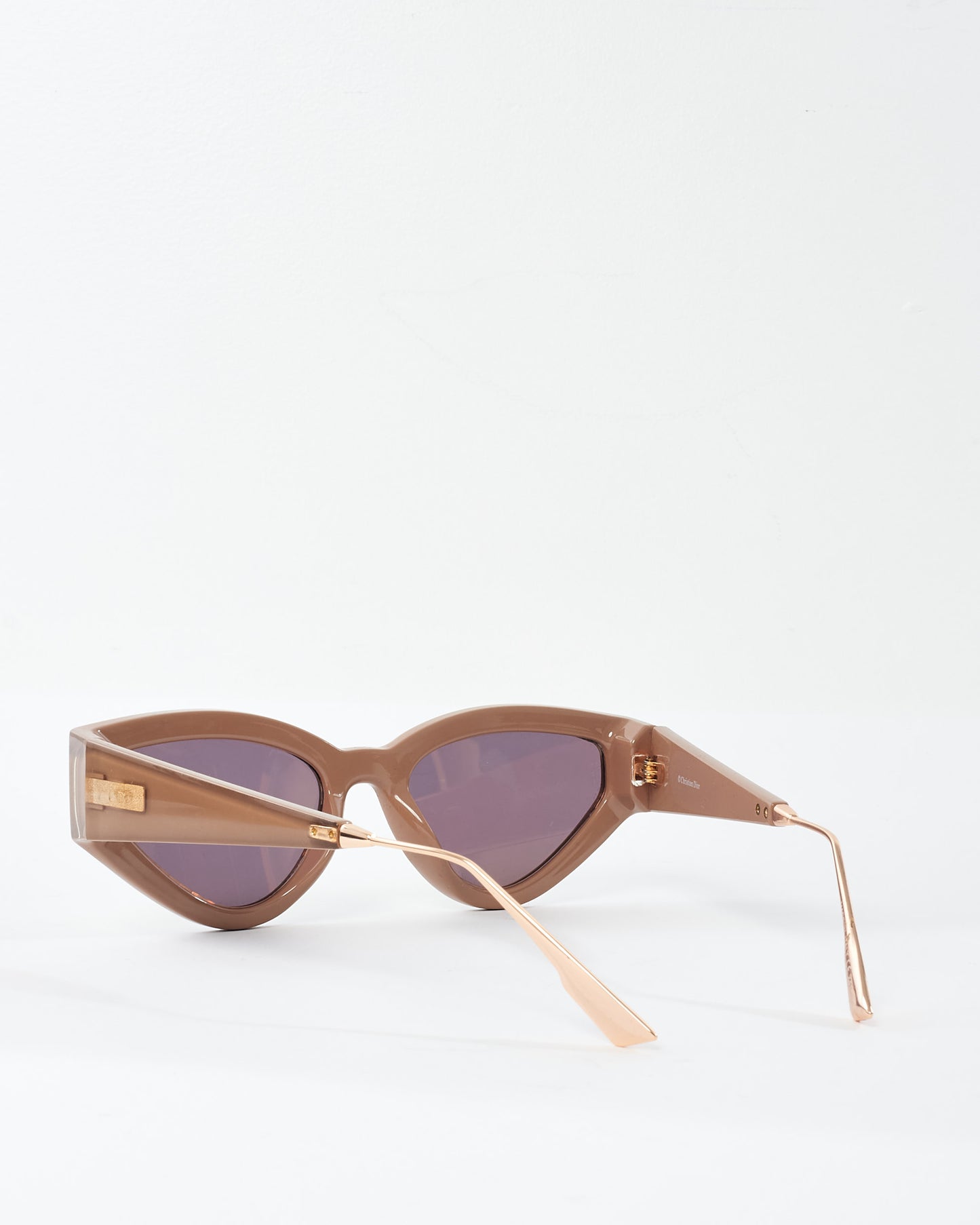 Dior Pink & Mirrored CatStyleDior1 Sunglasses