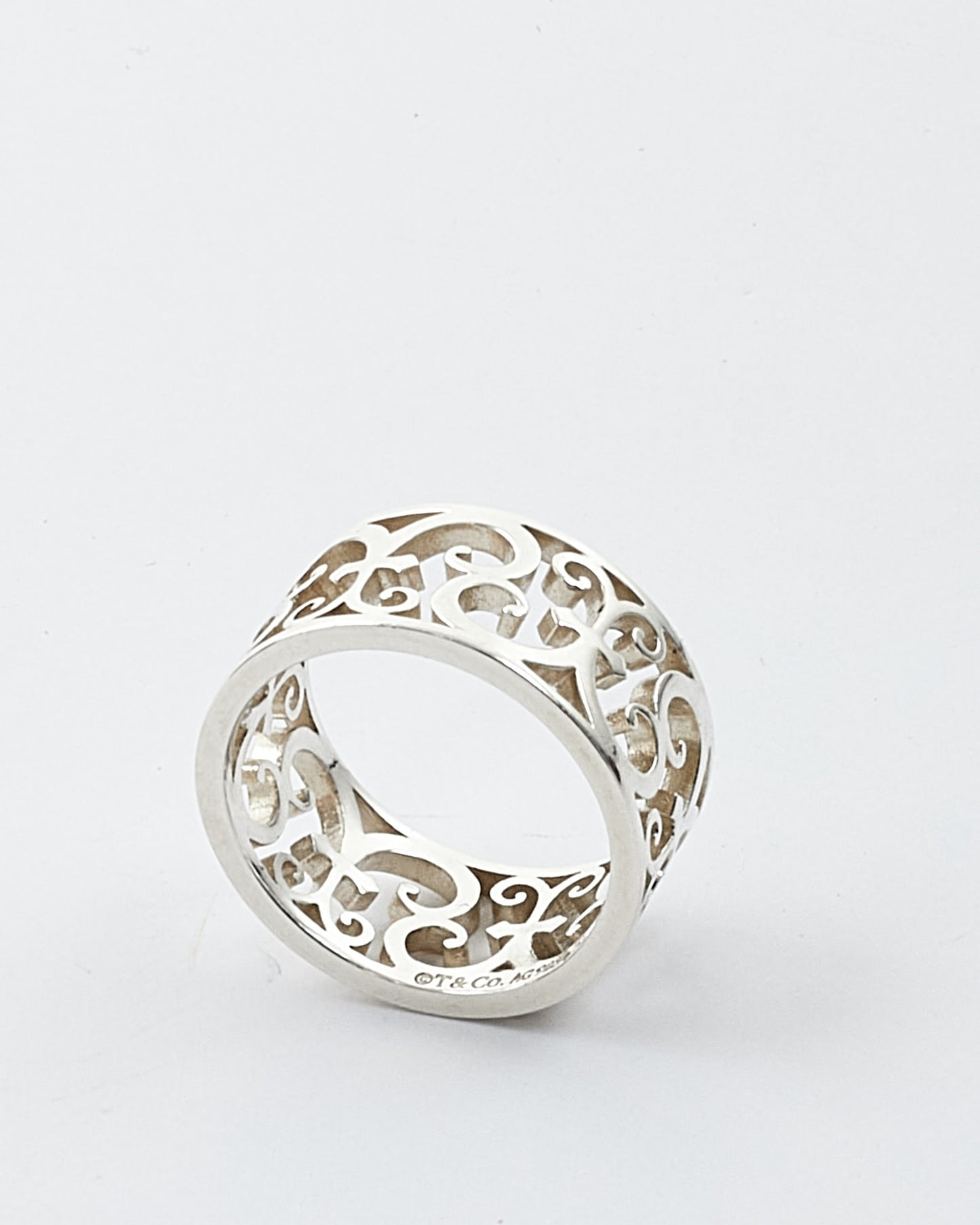 Tiffany & Co. Silver Enchant Ring - 5.5