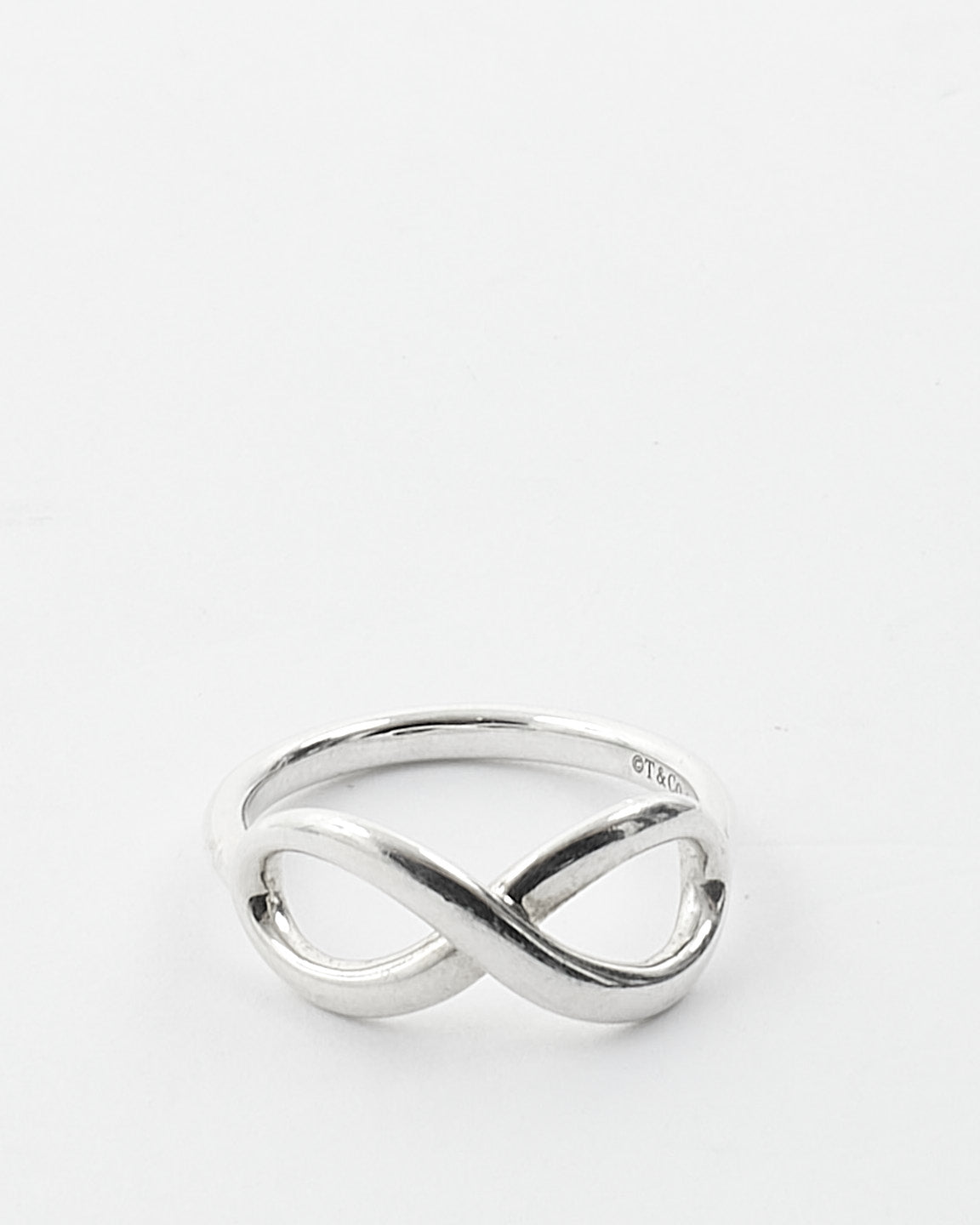 Tiffany & Co. Silver Infinity Ring - 5.5