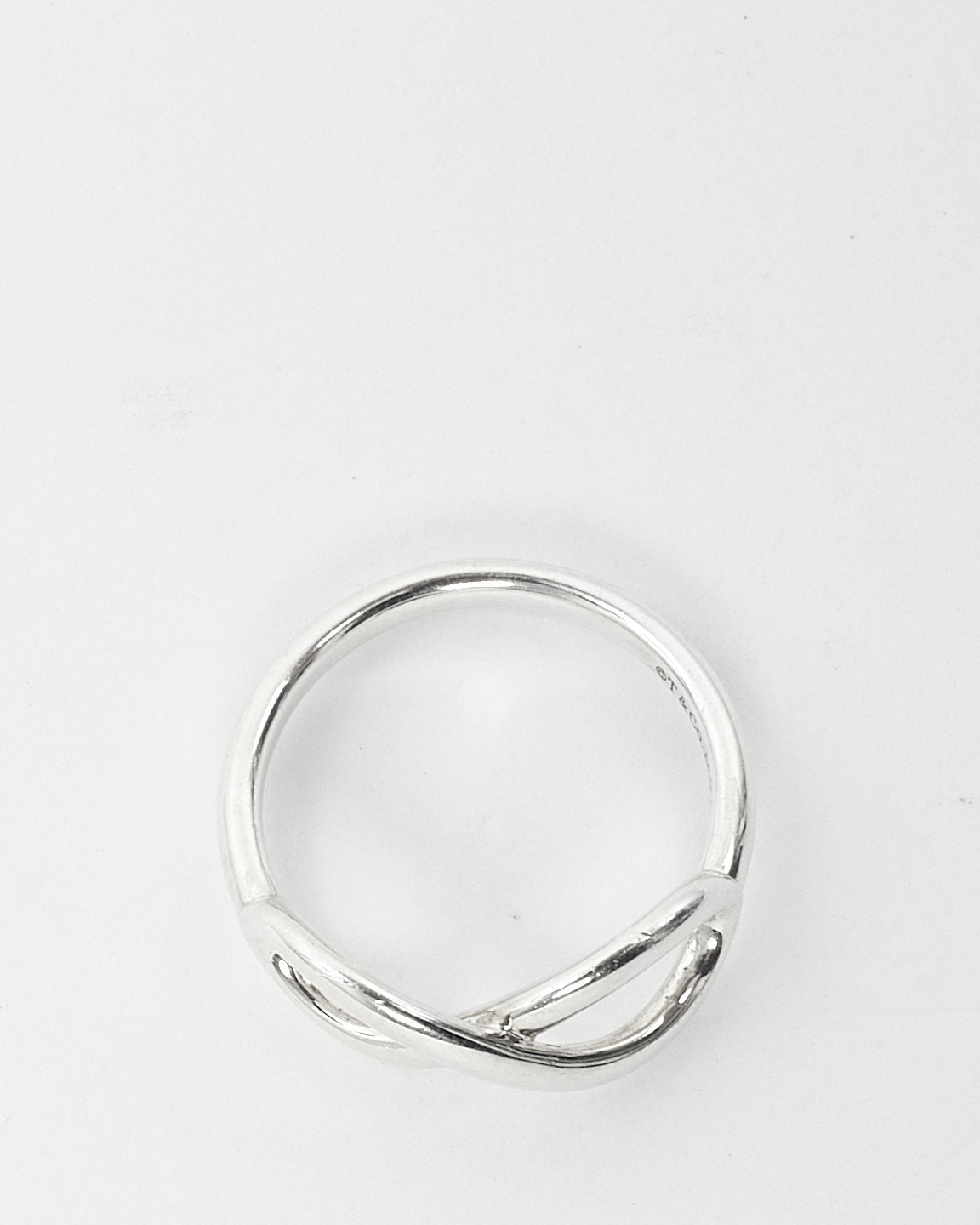 Tiffany & Co. Silver Infinity Ring - 5.5