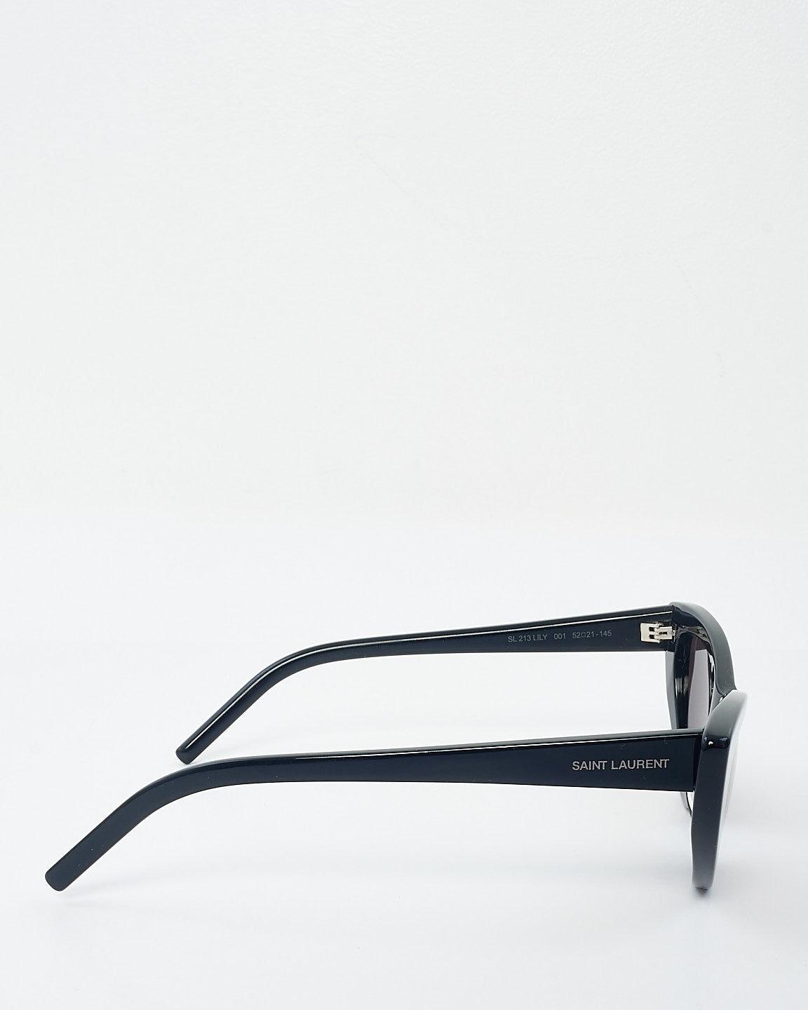 Saint Laurent Black Acetate SL213 Lily Sunglasses